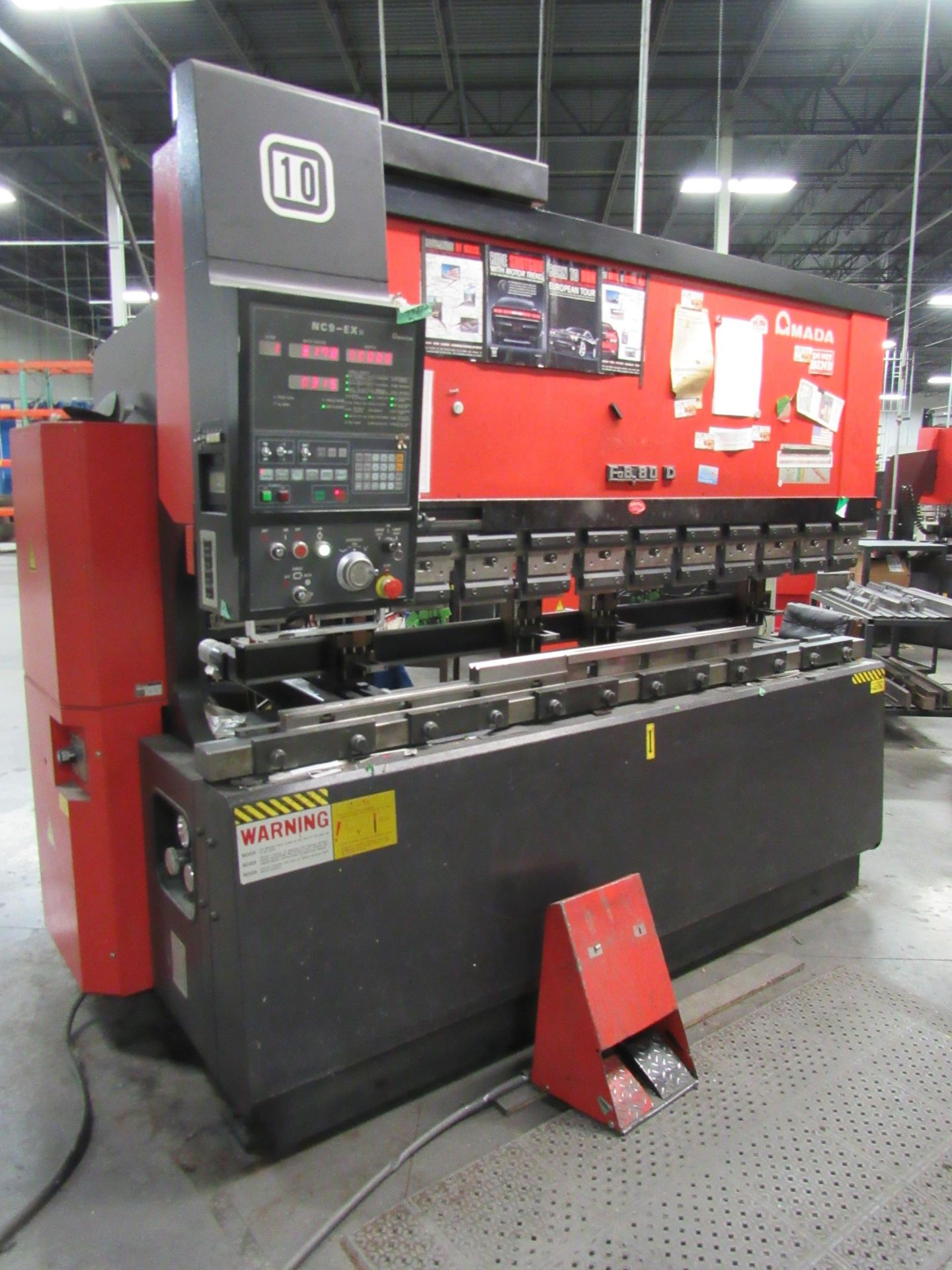 88 Ton x 98.6” Amada FBD8025E Press Brake - Image 2 of 7