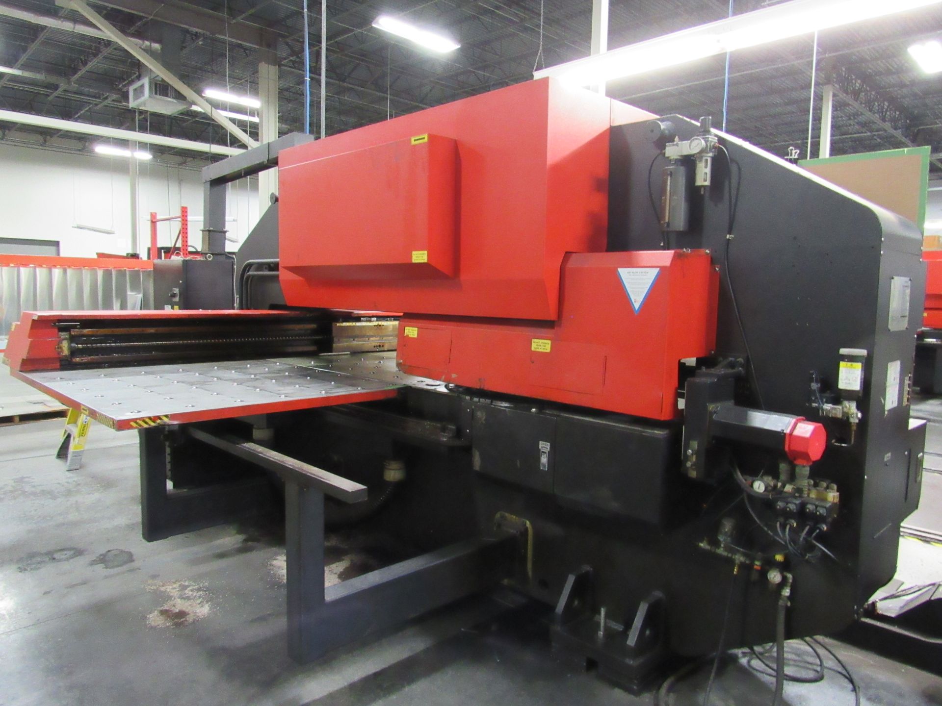 33 Ton Amada Pega 357 CNC Turret Punch with Amada MP1224NFP Automated Sheet Loader / Unloader - Image 6 of 16