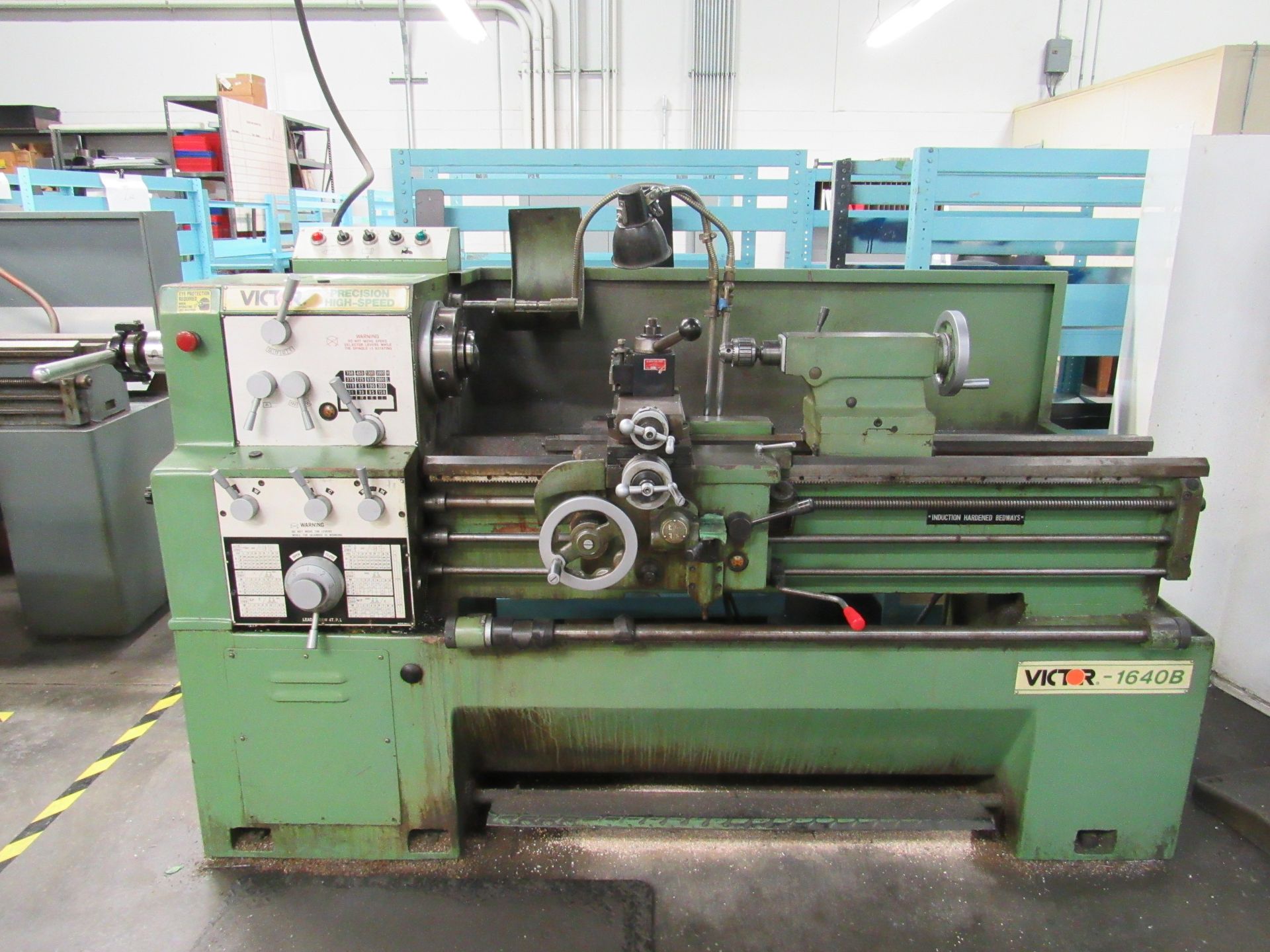 17" x 40" Victor Model 1640B Precision Engine Lathe