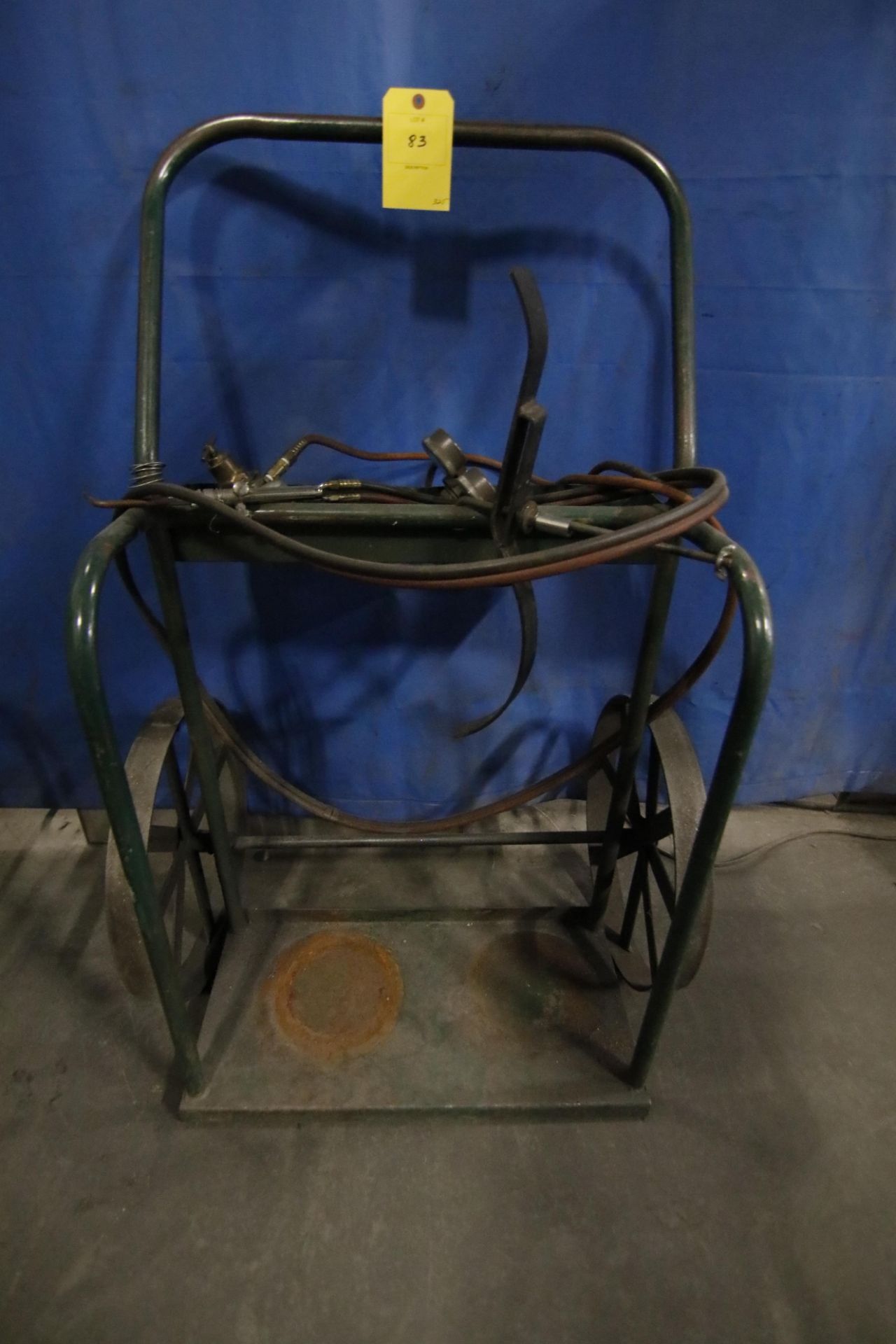 Welding Cart with Gauges