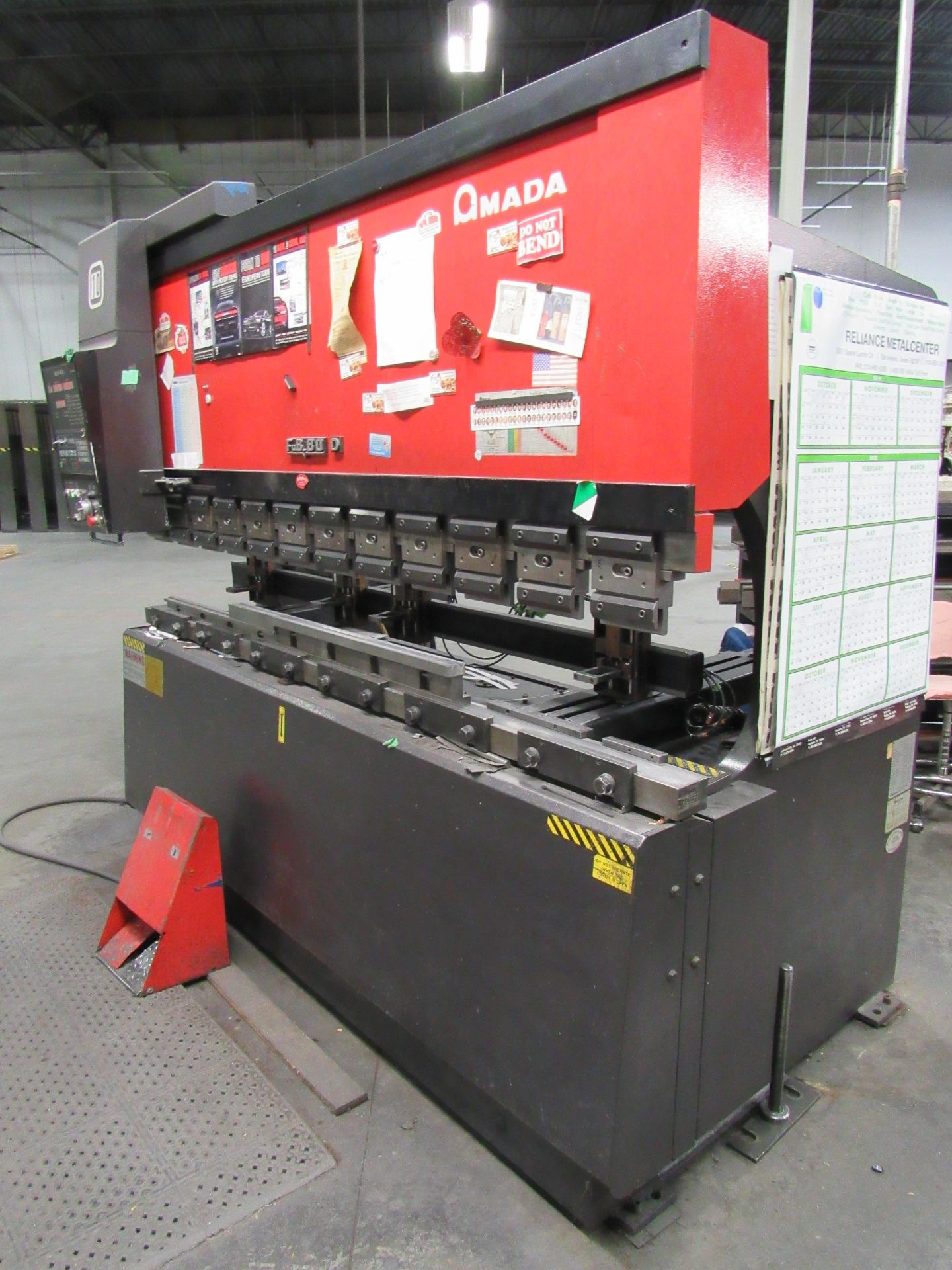 88 Ton x 98.6” Amada FBD8025E Press Brake - Image 3 of 7