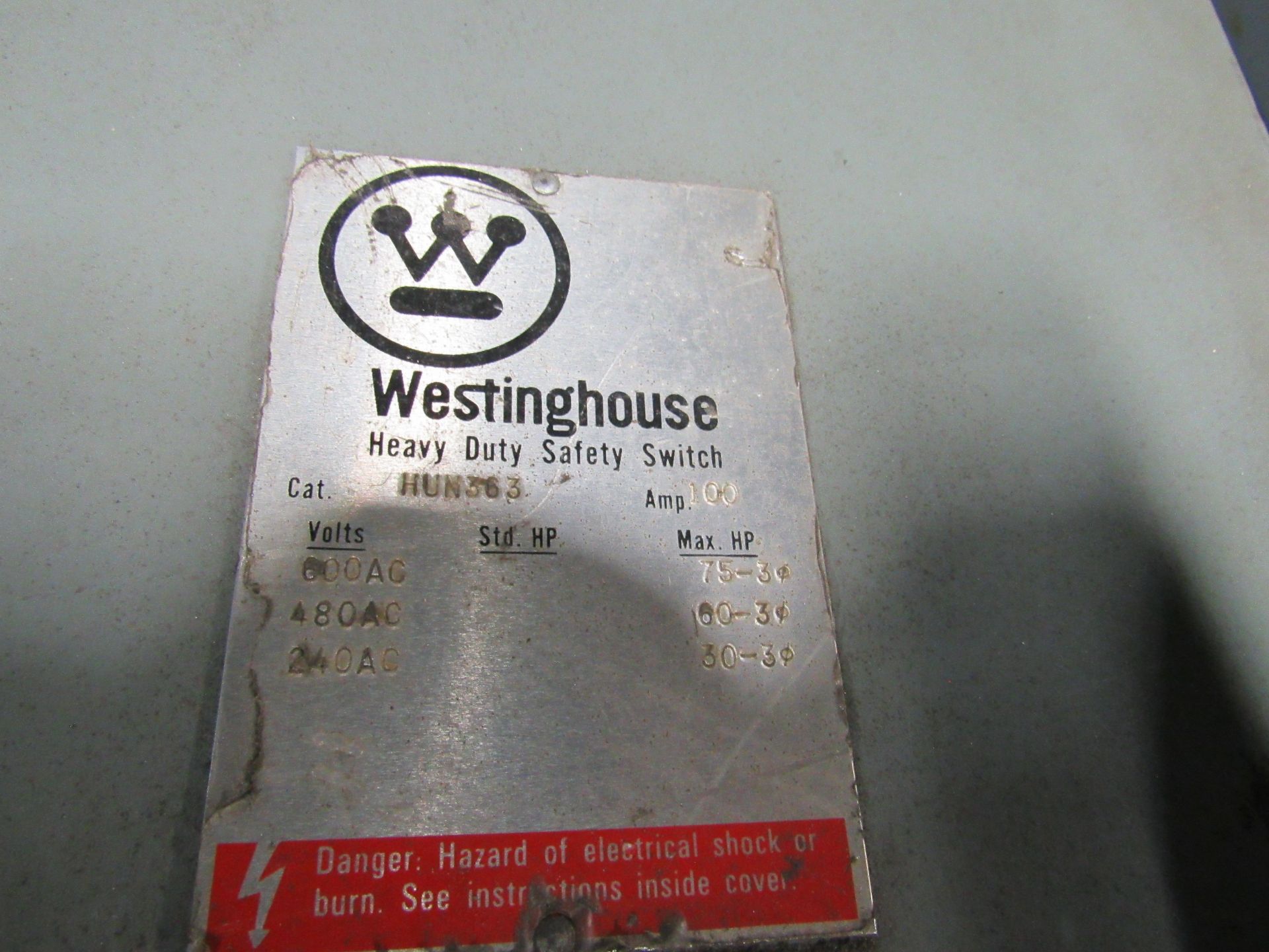 Westinghouse Electrical Box - Image 3 of 3