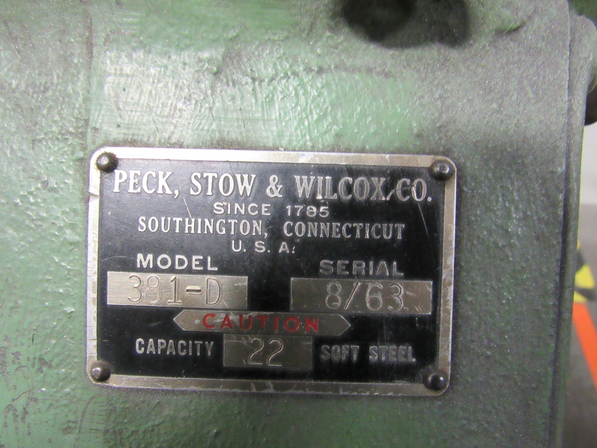 Peck, Stowe and Wilcox Model 381-D 3-Roll Manual Plate Rolling Machine - Image 5 of 8