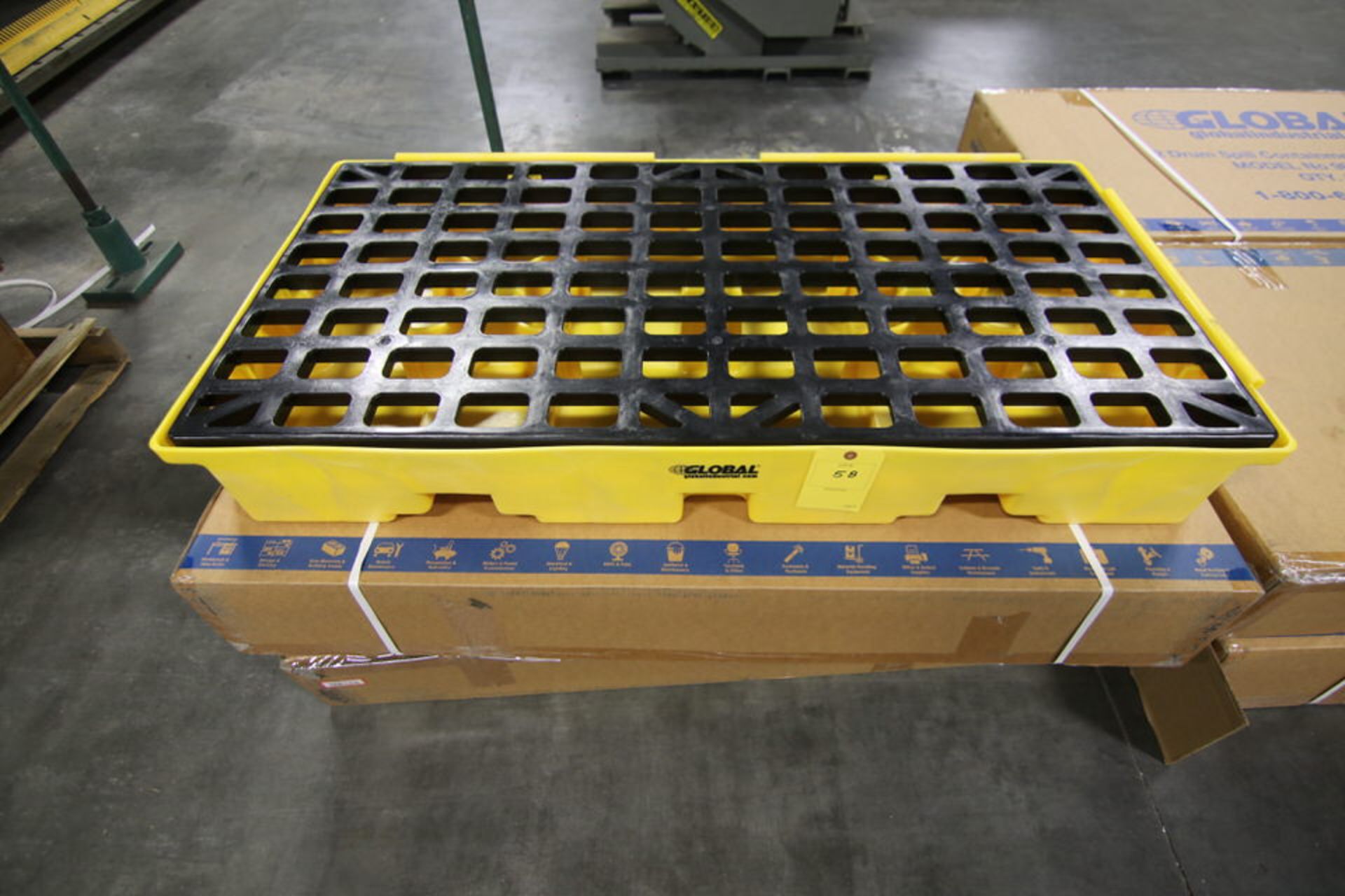 Lot of 2: NEW 2 Drum Spill Containment Platform Model 988952, Global Ind. - Image 2 of 2