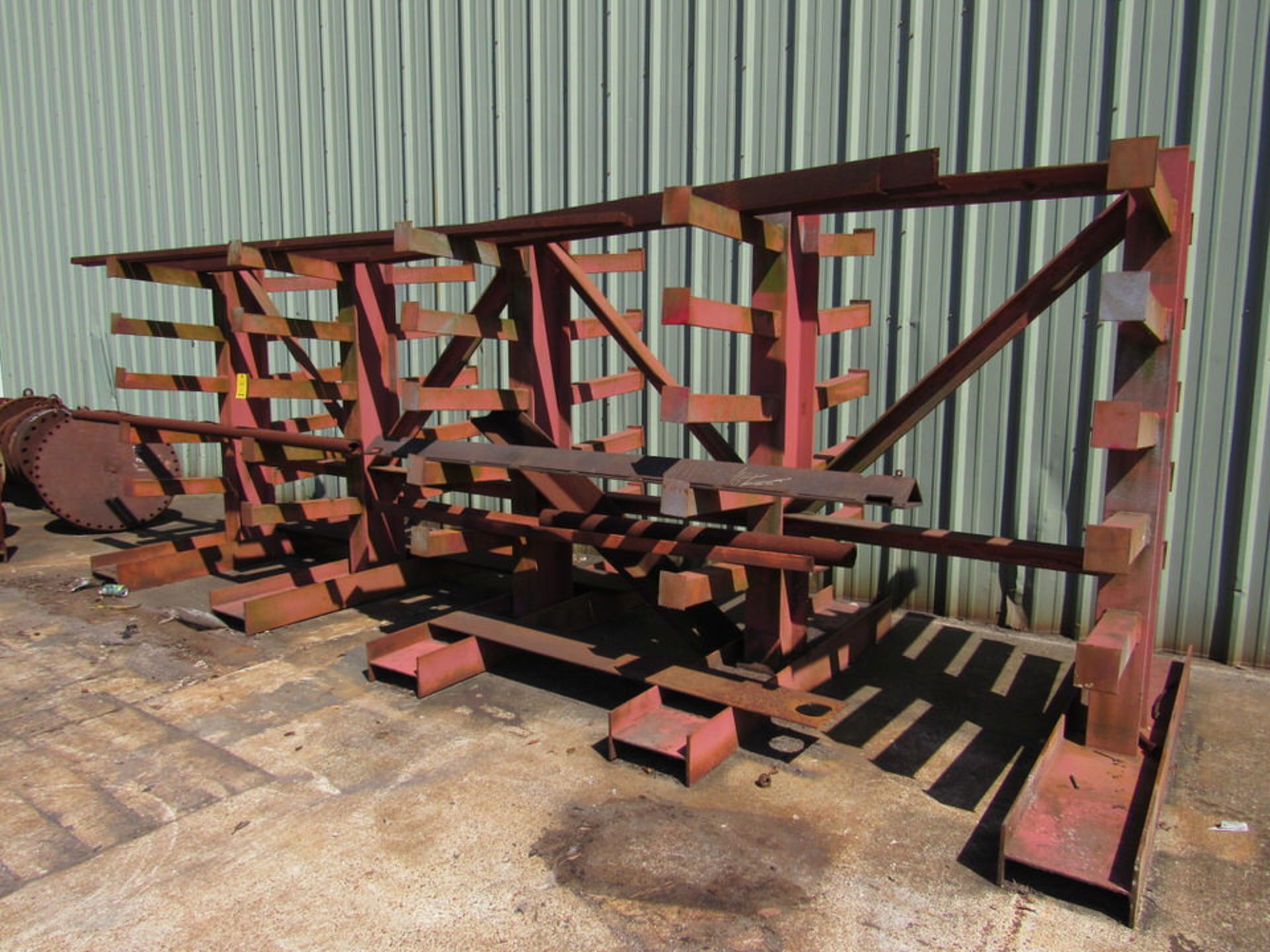 Cantilever 5 Tier Double Side Pipe Rack - Image 2 of 3