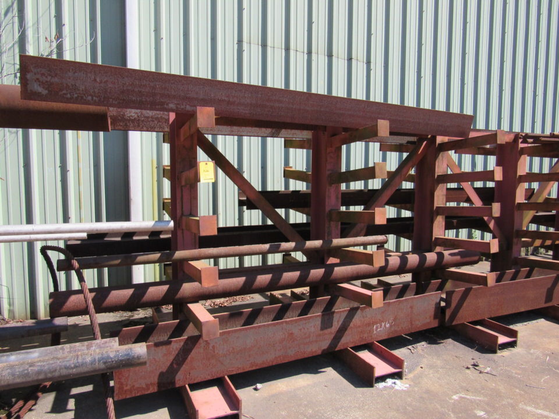 Cantilever 6 Tier Double Side Pipe Rack - Image 2 of 3