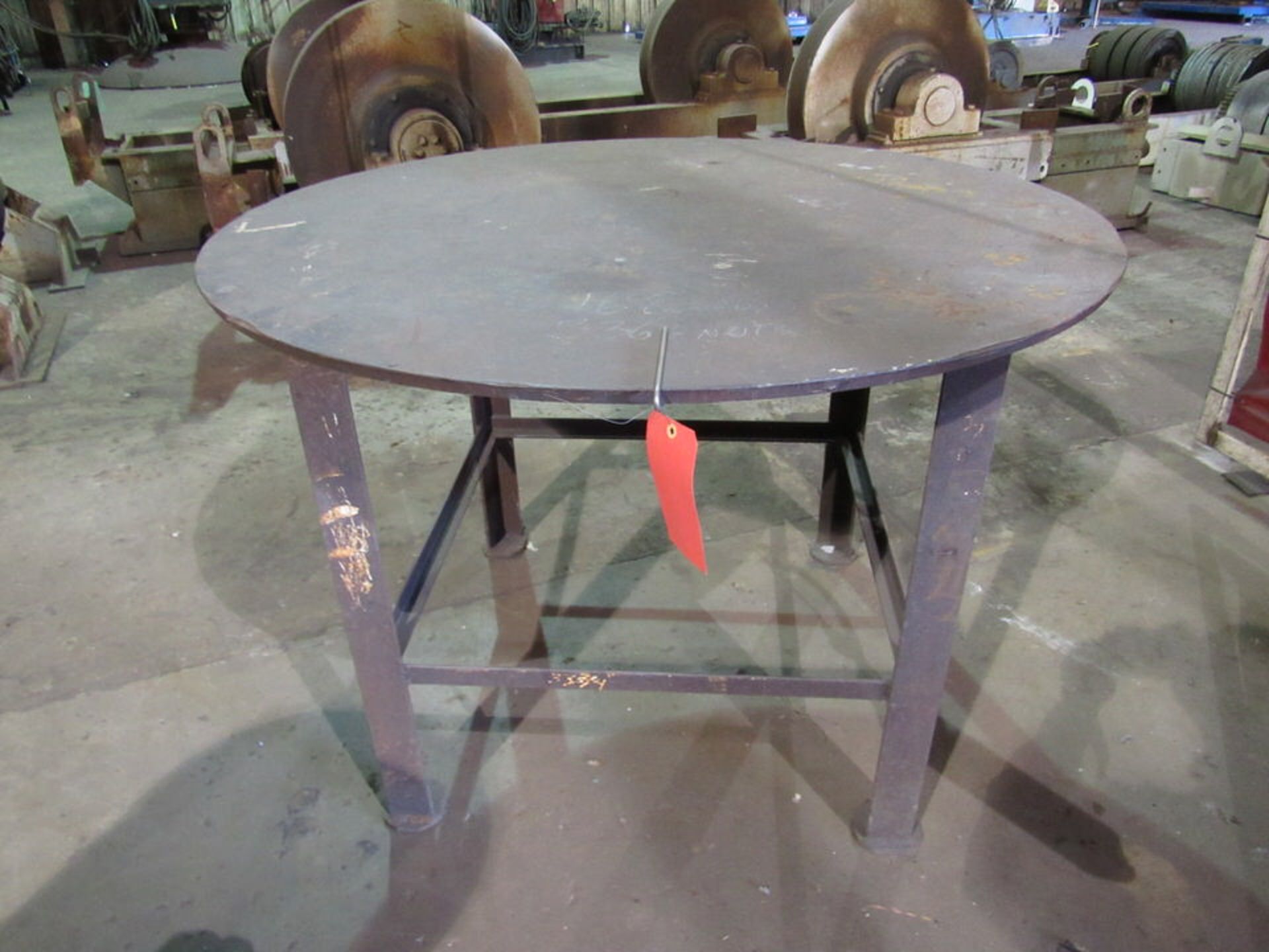54" Round Metal Table