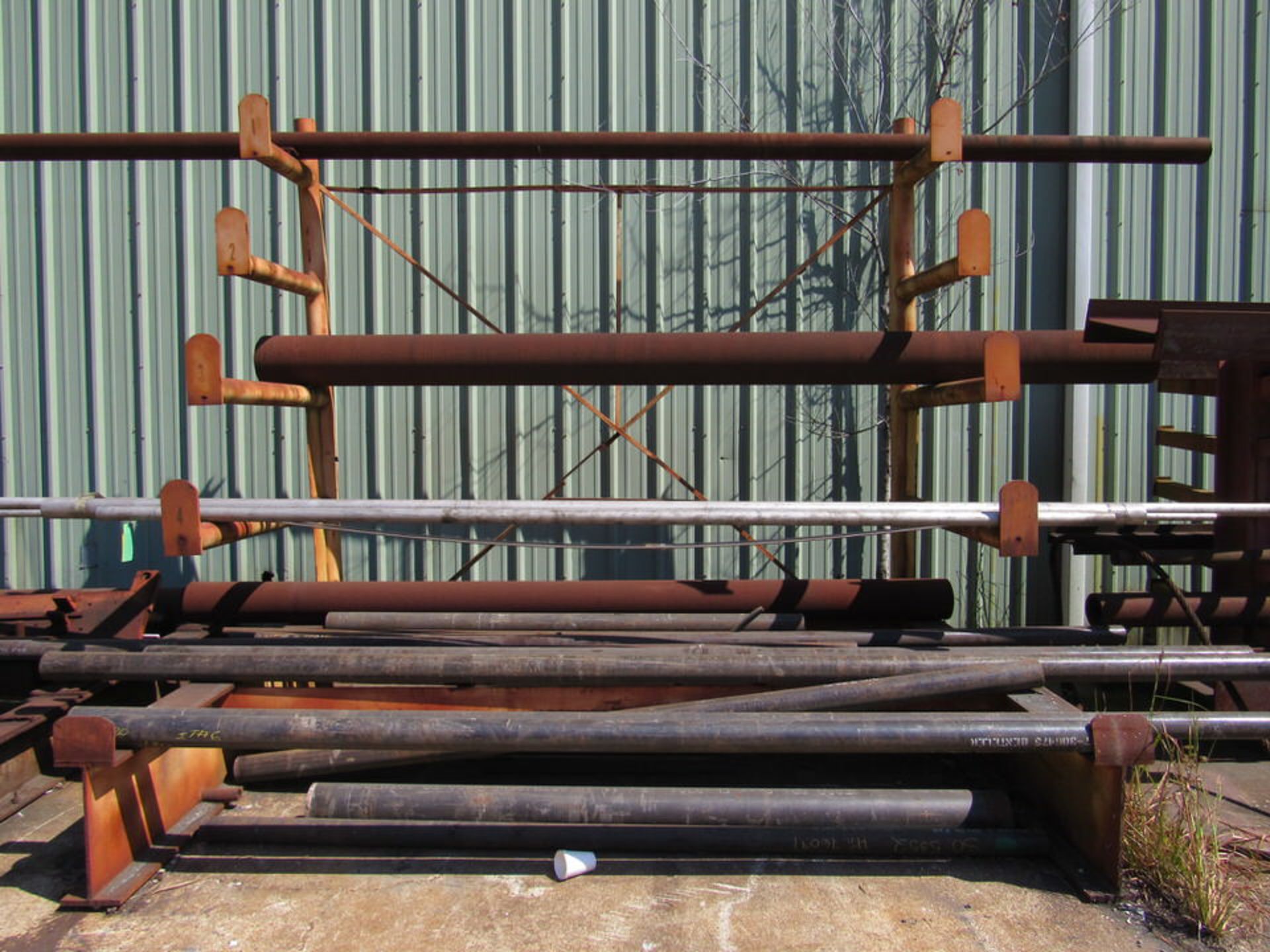 Cantilever 5 Tier Double Side Pipe Rack - Image 2 of 3