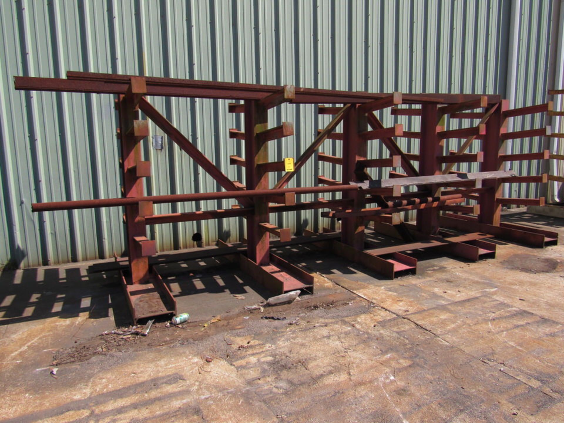 Cantilever 5 Tier Double Side Pipe Rack - Image 3 of 3