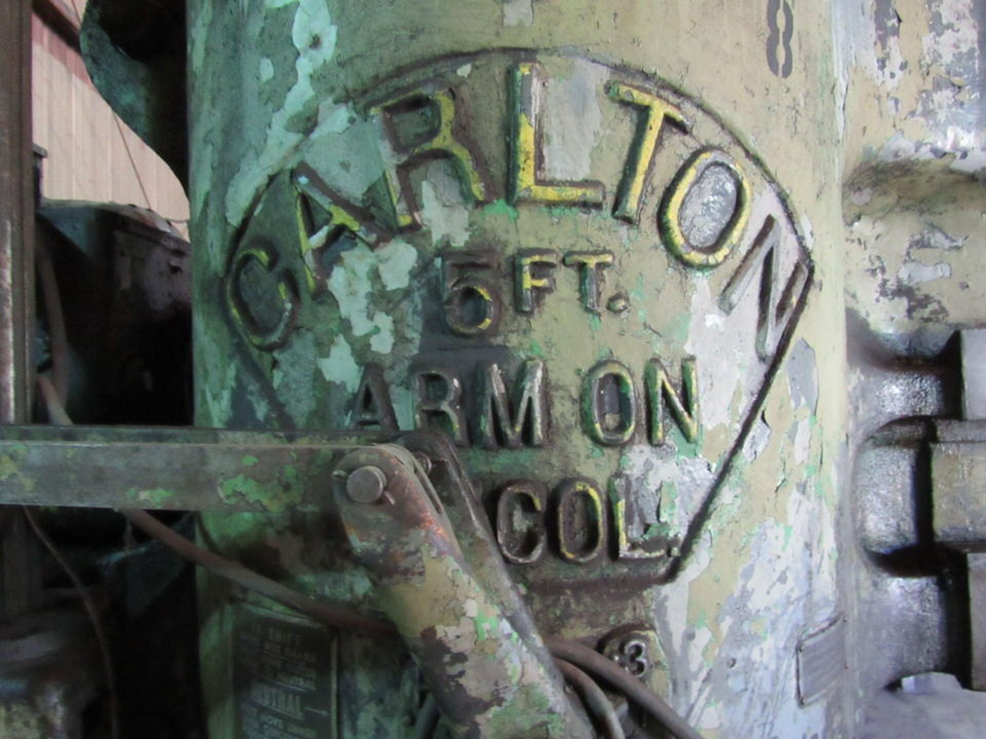 5' 17" Carlton Radial Arm Drill - Image 4 of 11