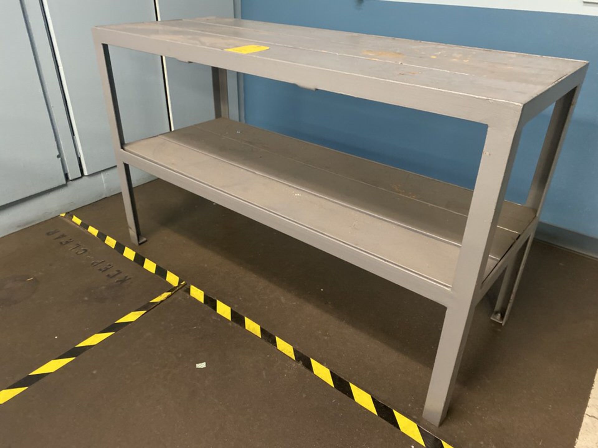 60" x 24" Metal Shop Table