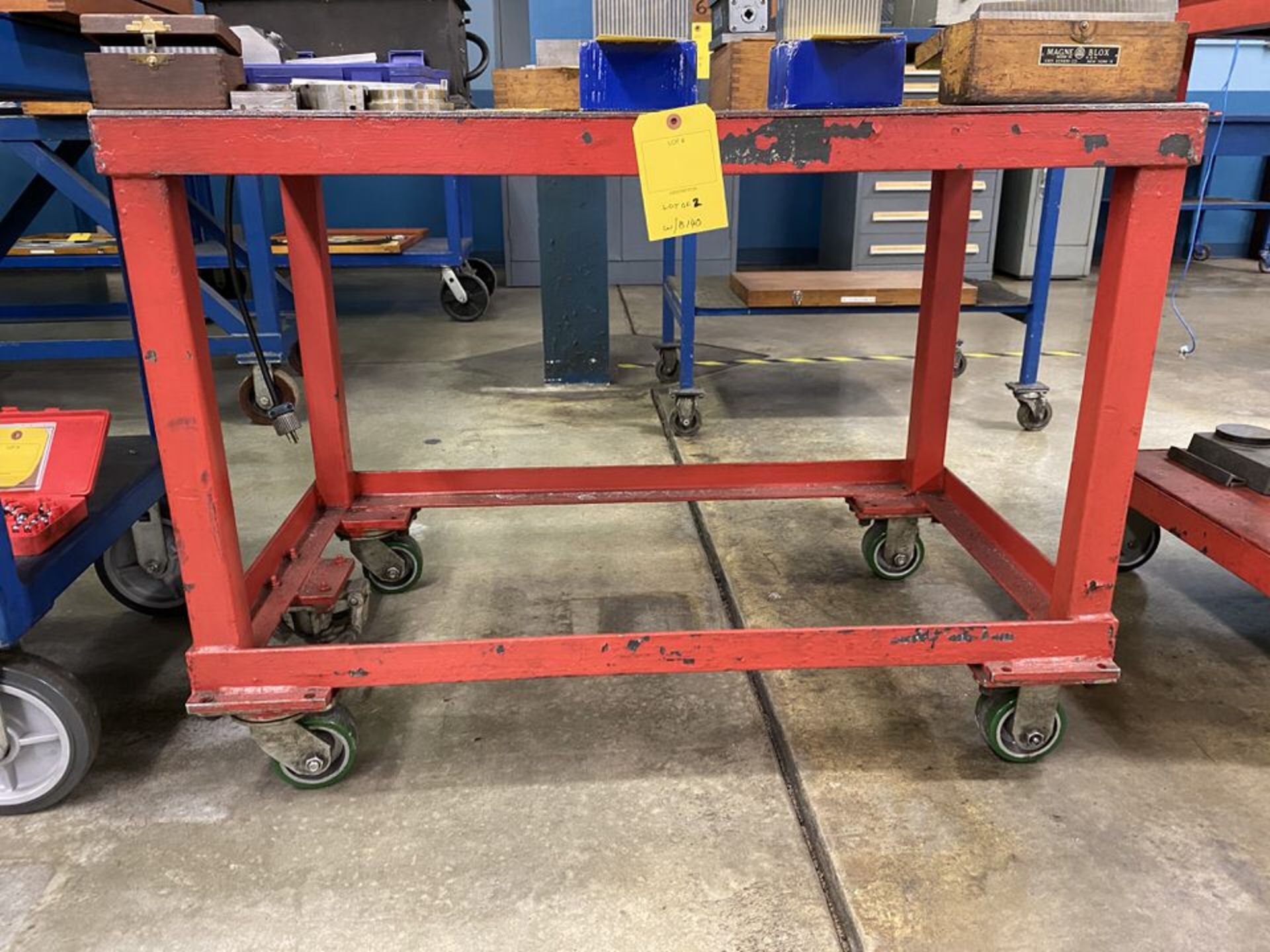 Lot of 2 Rolling Shop Carts - Image 2 of 2