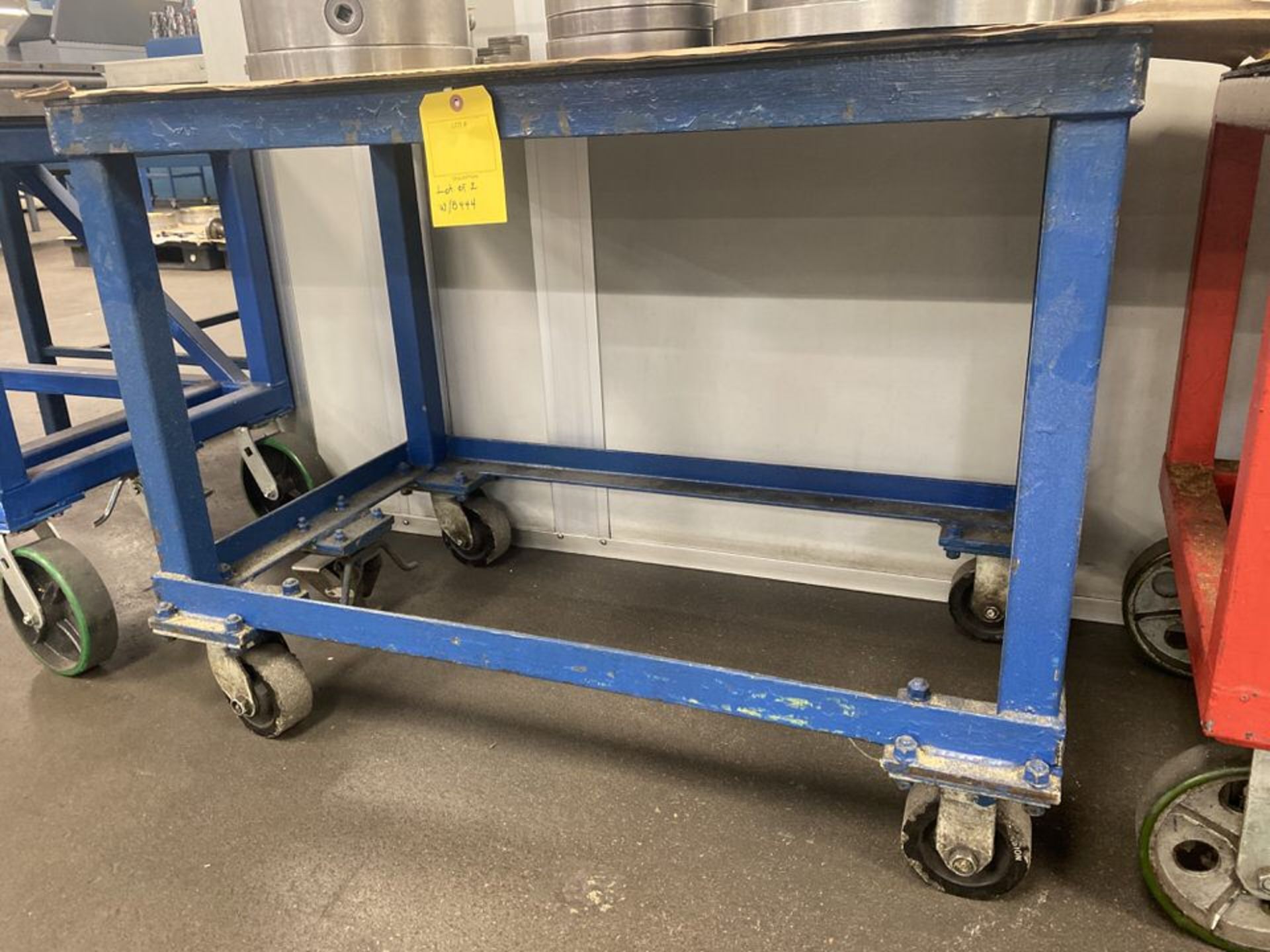 Lot of 2 Rolling Shop Carts - Image 2 of 2