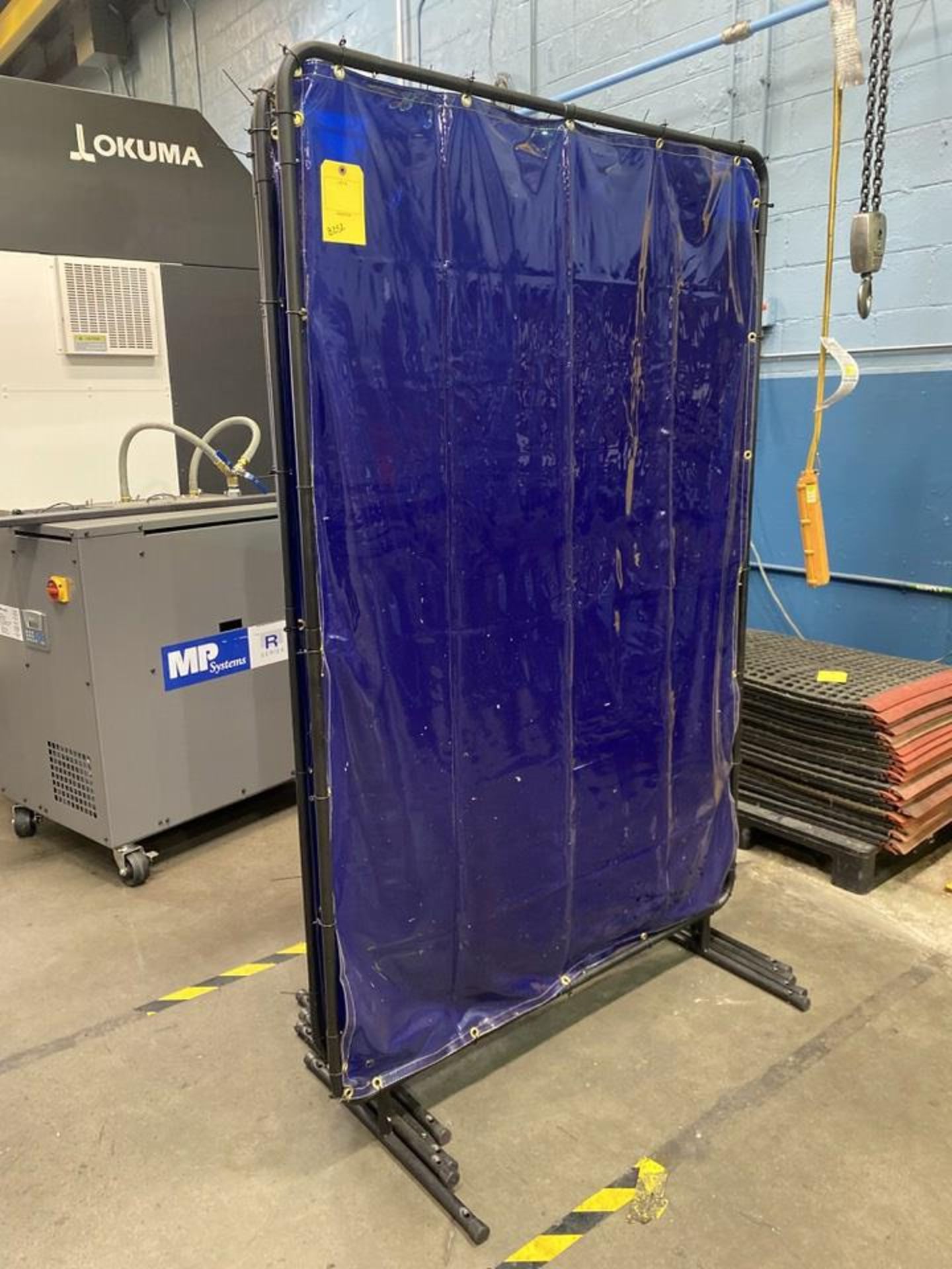 6' x 4' Tillman Welding Curtain (Blue)