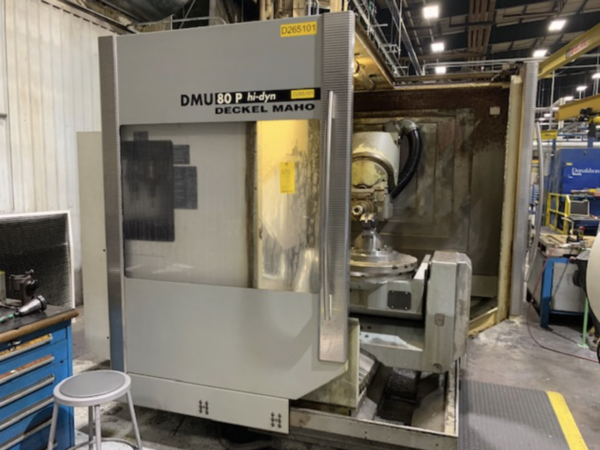 DECKEL MAHO DMU 80 P HI-DYN 5 AXIS MACHINE CENTER