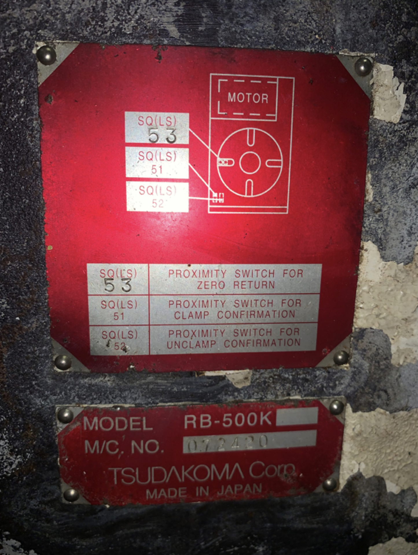 TSUDAKOMA ROTARY TABLE - Image 2 of 2