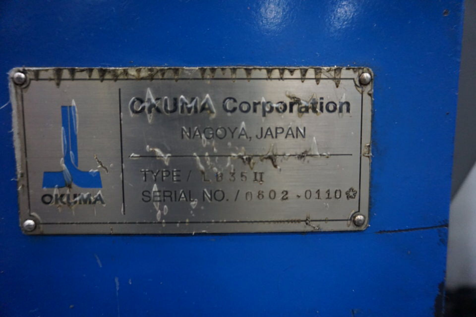 OKUMA LB35 CNC LATHE (PC0003031) - Image 2 of 6