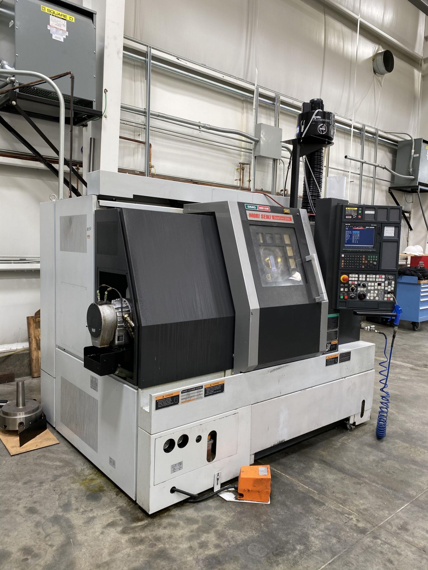 2008 Mori Seiki Duraturn 2550DMC Turning Lathe w/ Live Milling, MSC-504 Control, 1,621 Cutting Hrs - Image 3 of 10