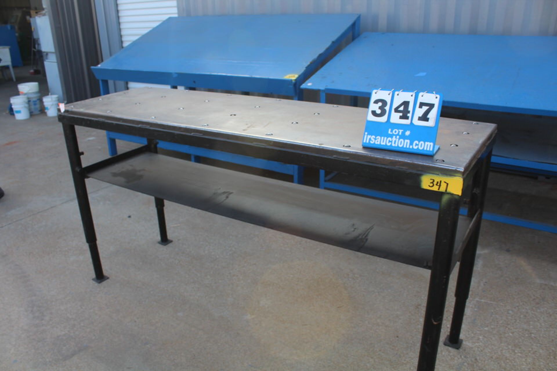 BALL CONVEYOR TABLE, 42"H X 78"L X 2'W