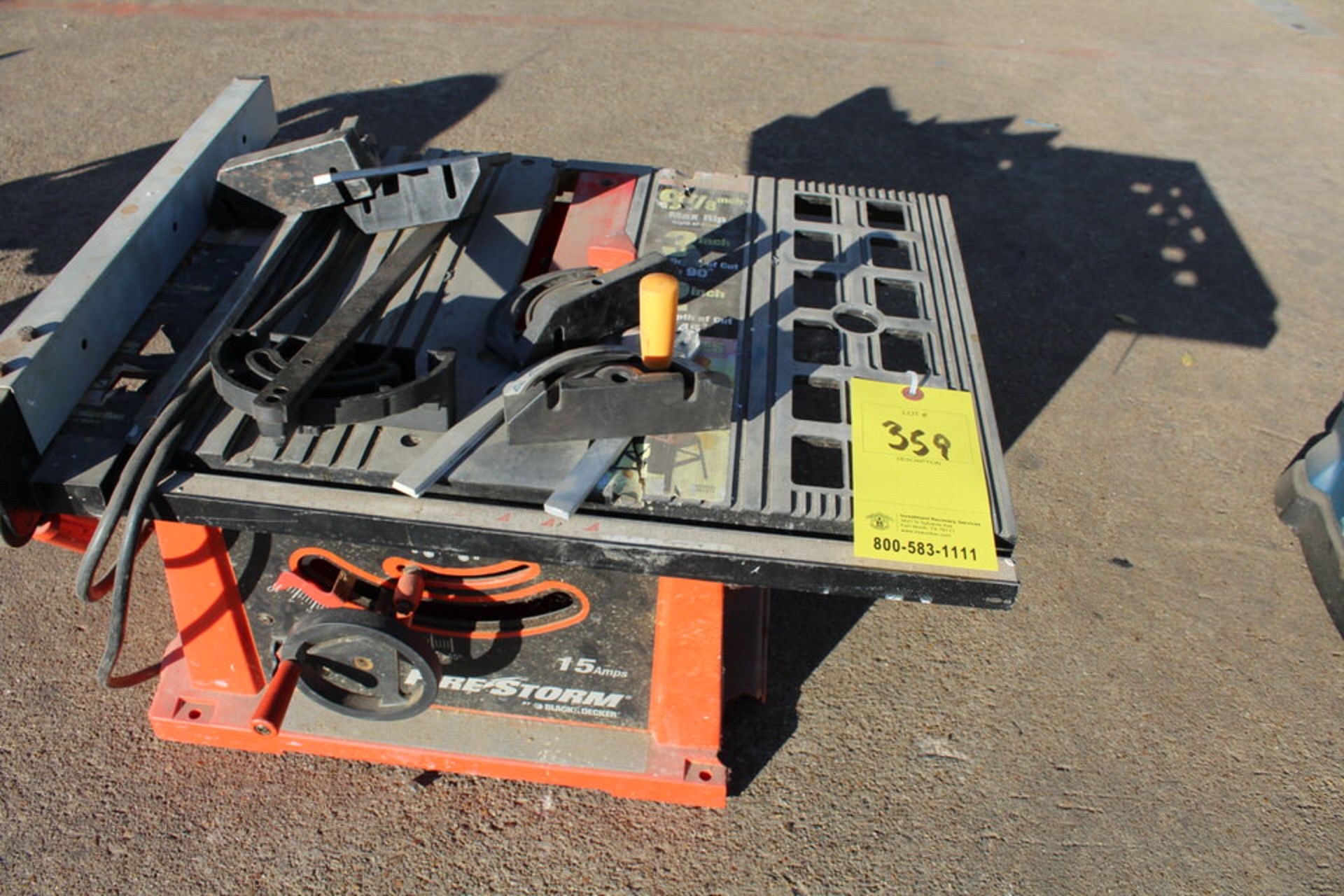 BK & DECKER 9 7/8" TABLE SAW