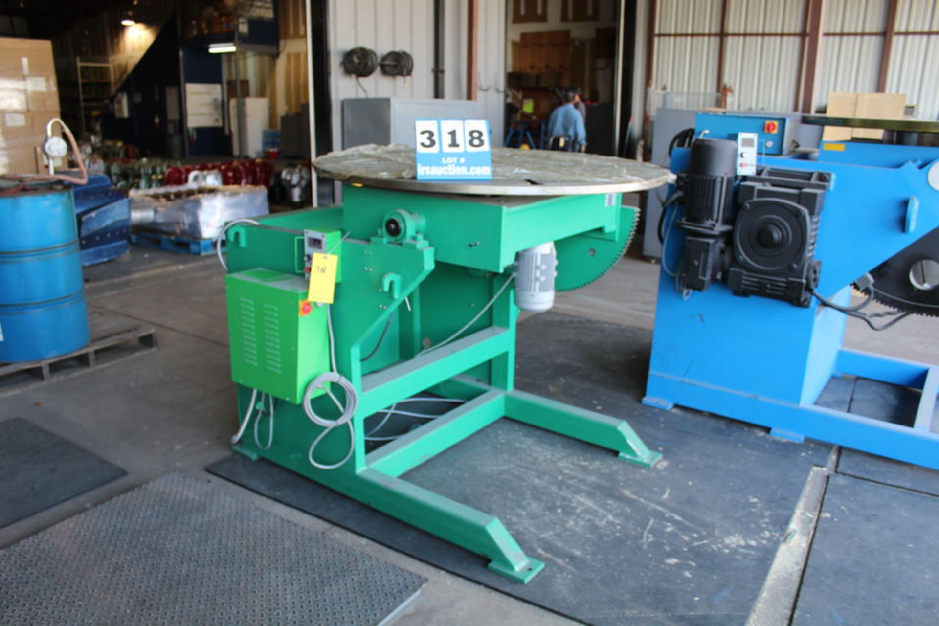 WELDING POSITIONER, 5,000 LBS CAP, 51" FACEPLATE