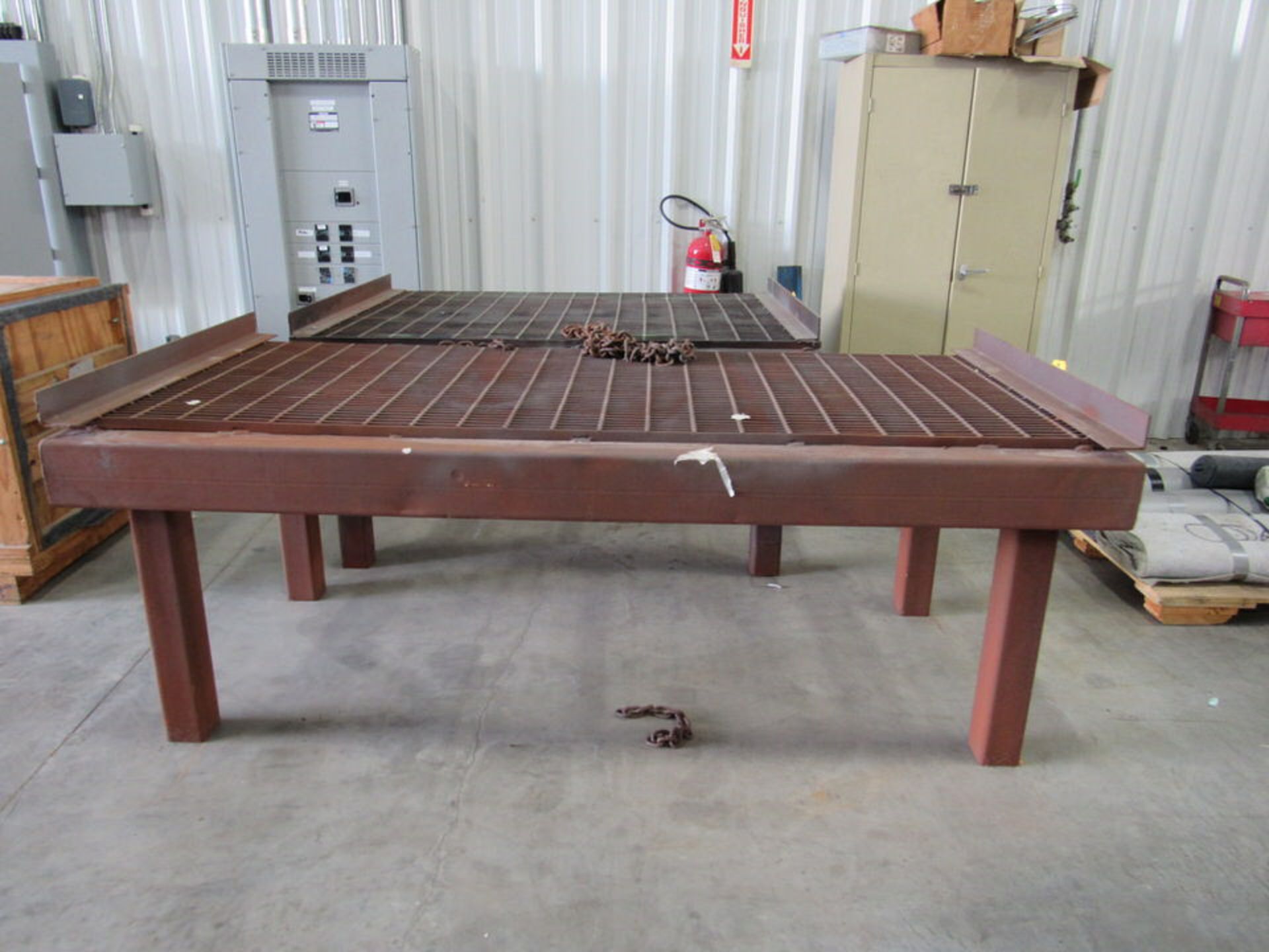 Lot of 2: Drying/Holding Metal Table - Image 2 of 3