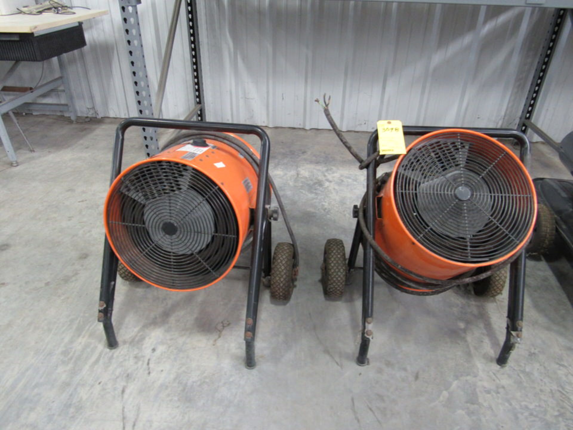 Lot of 2: Dayton Model 1RKT4A Shop Heaters