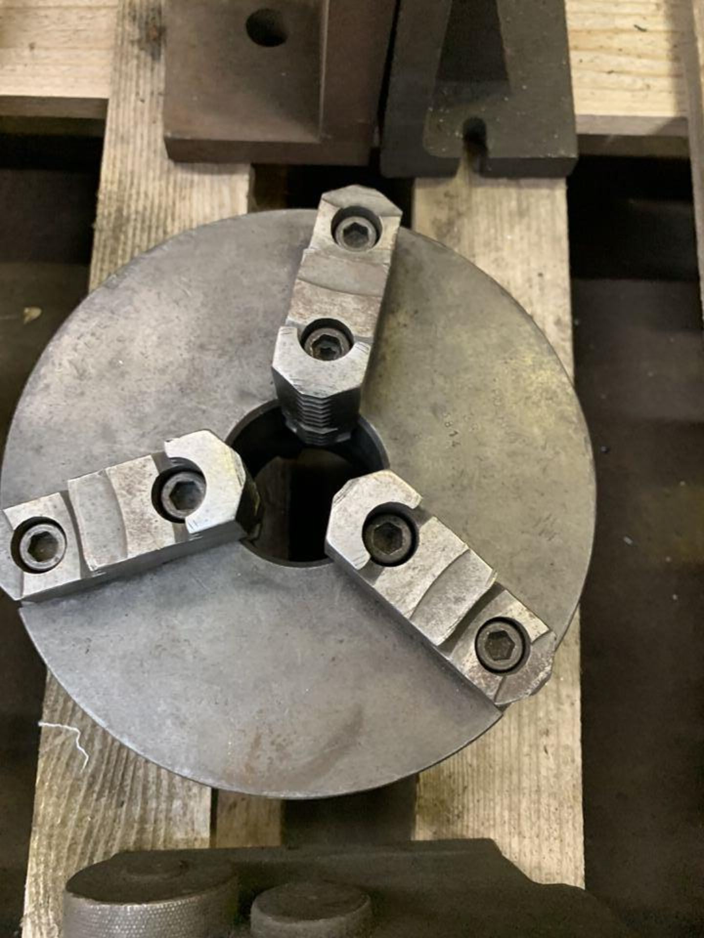 8" 3-Jaw Chuck with 2" Bore