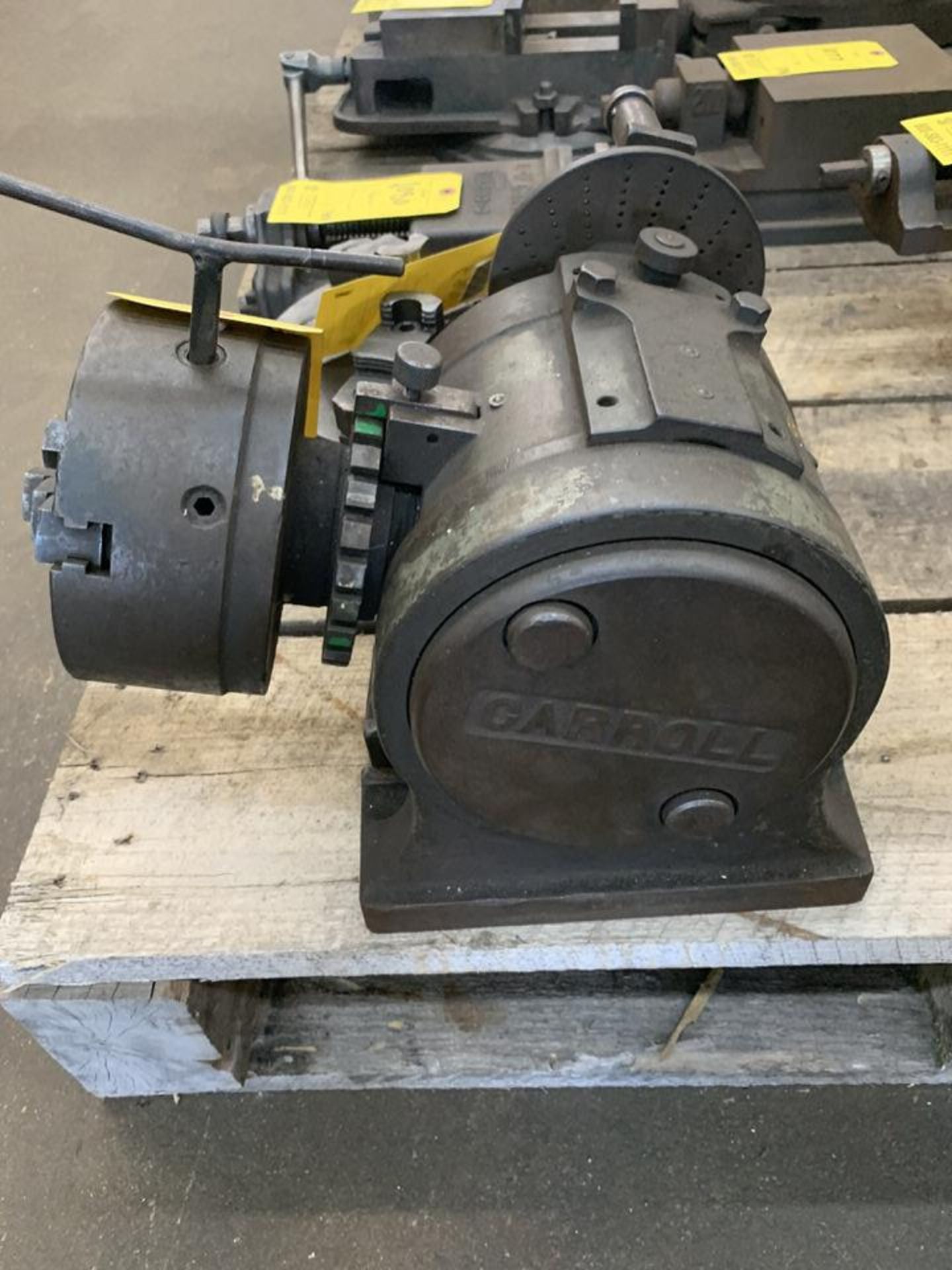 6" Carroll Indexing Chuck with 1.5" Thru-hole