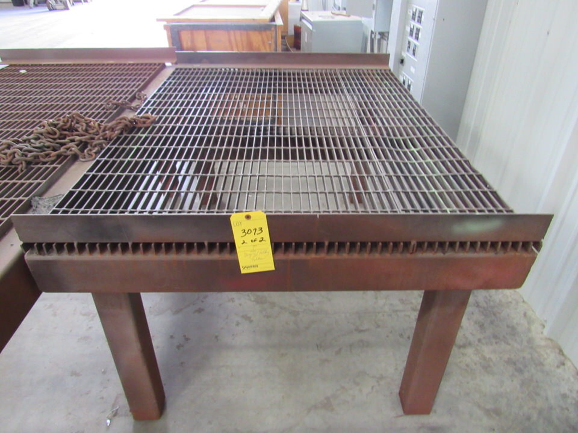 Lot of 2: Drying/Holding Metal Table - Image 3 of 3