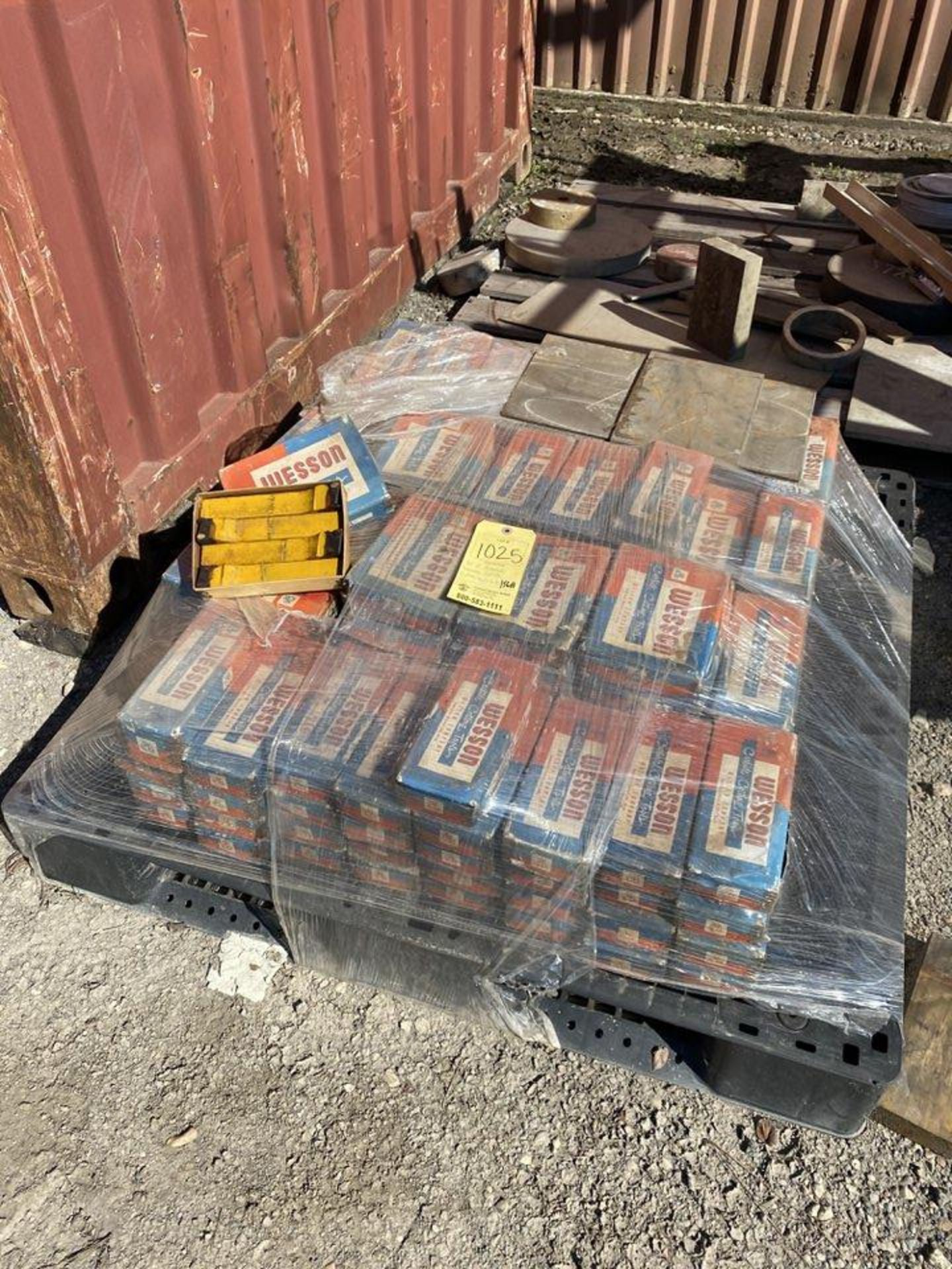 Pallet of Wesson Carbide Cutting Tools