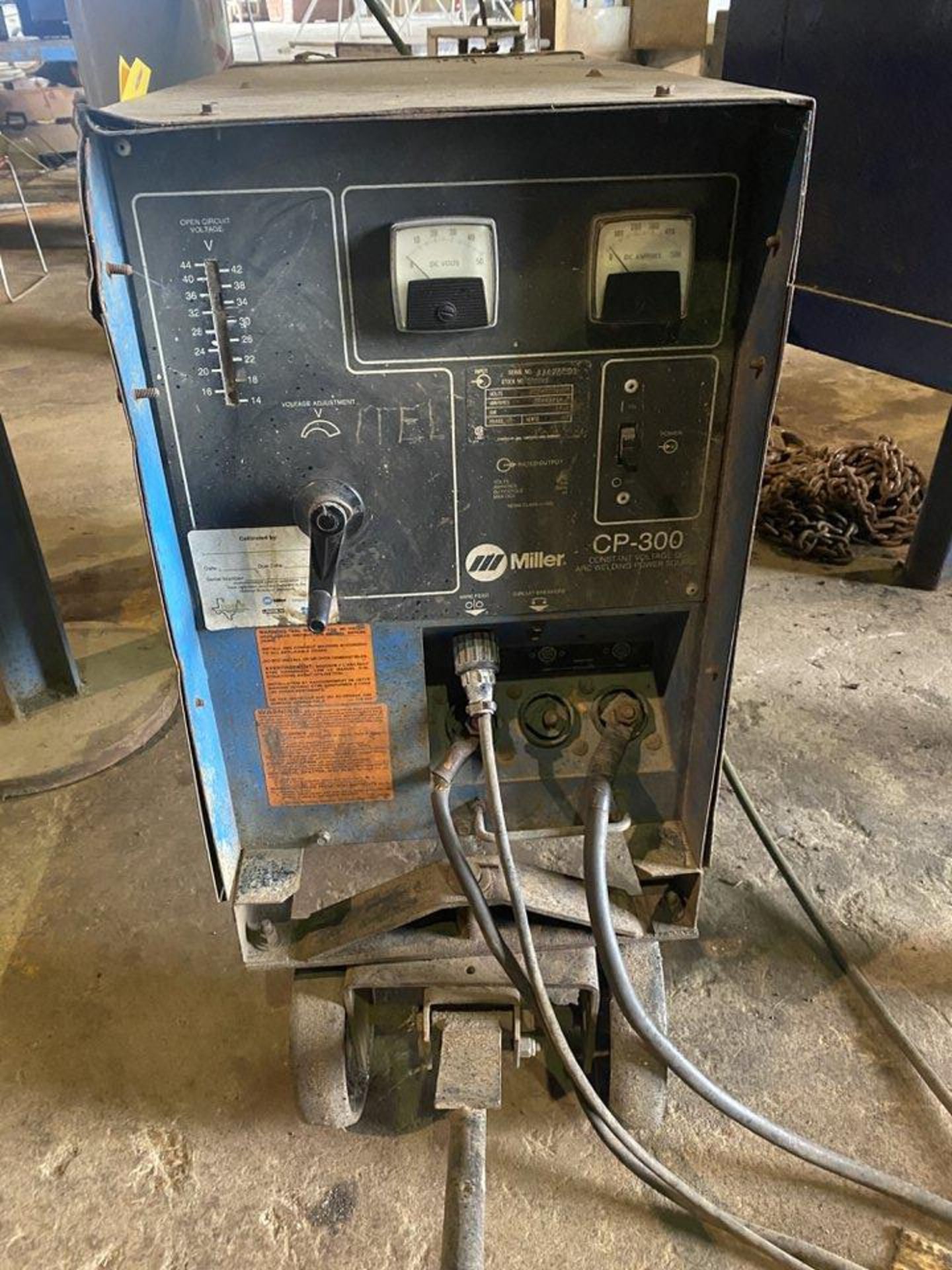 Miller CP-300 Welding Power Source with Wire Feeder - Image 2 of 4