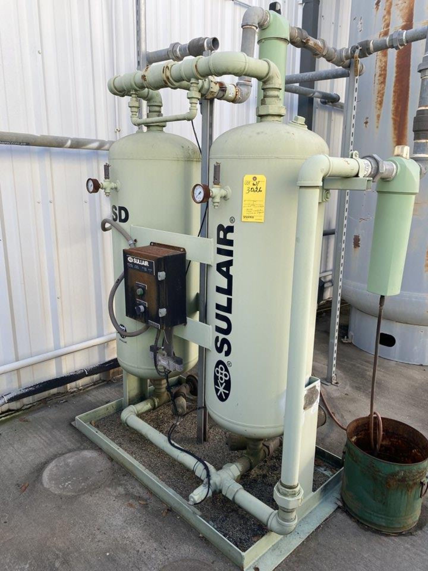 Sullair Model LS12050HH/A Air Compressor with Air Dryer - Image 11 of 17