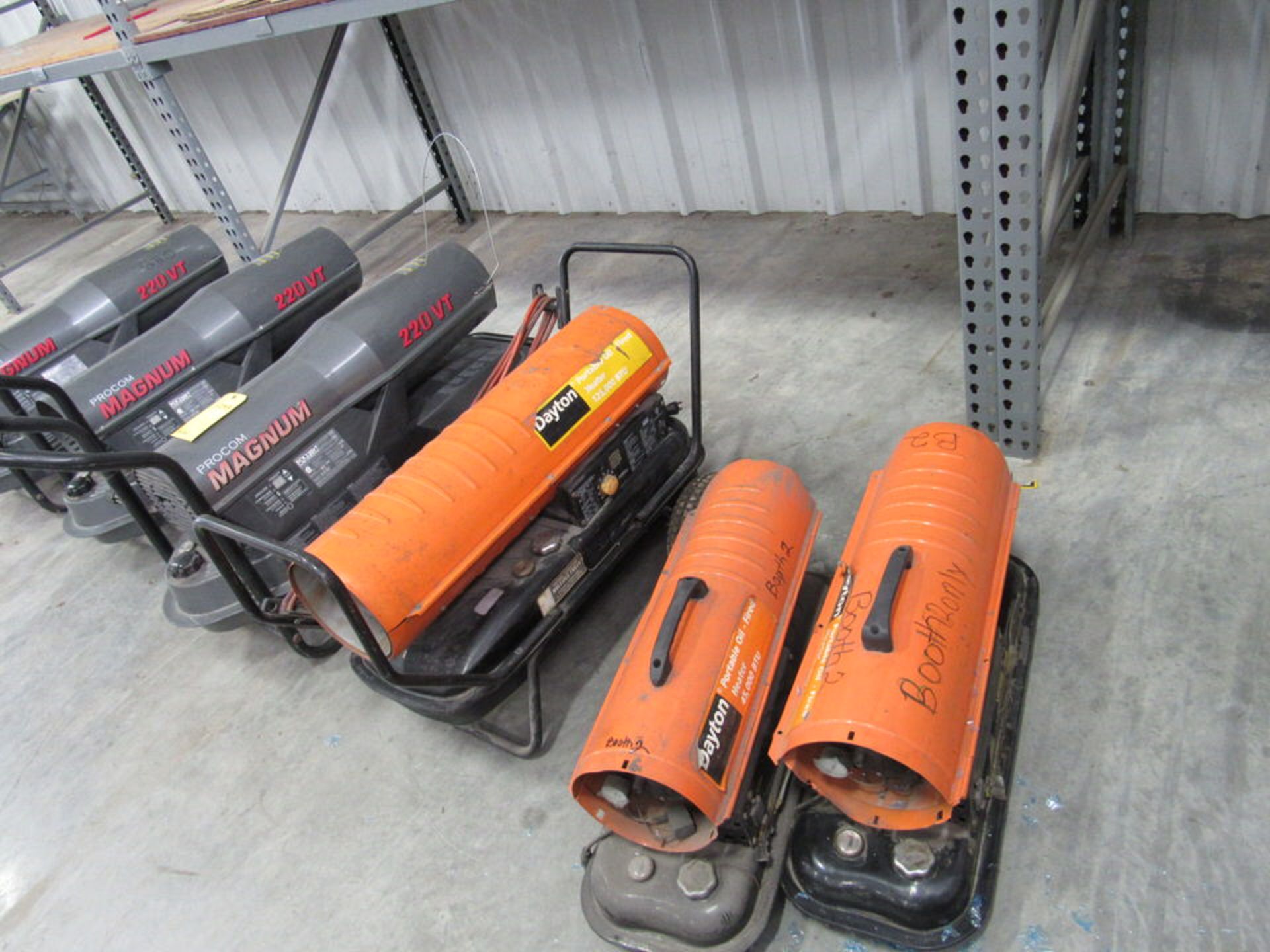 Lot of 6: Shop Heaters: (3) Procom Magnum, (3) Dayton - Image 5 of 5