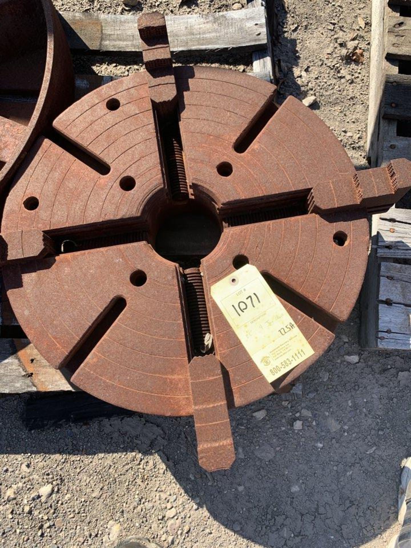 22" 4-Jaw Chuck - Image 2 of 2