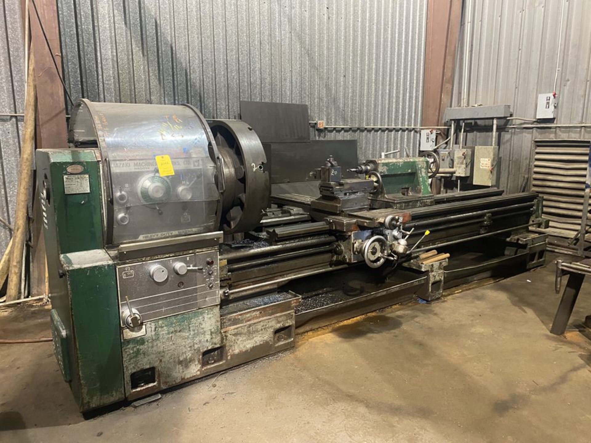 Mazak 30 Heavy Duty Gap Bed Engine Lathe