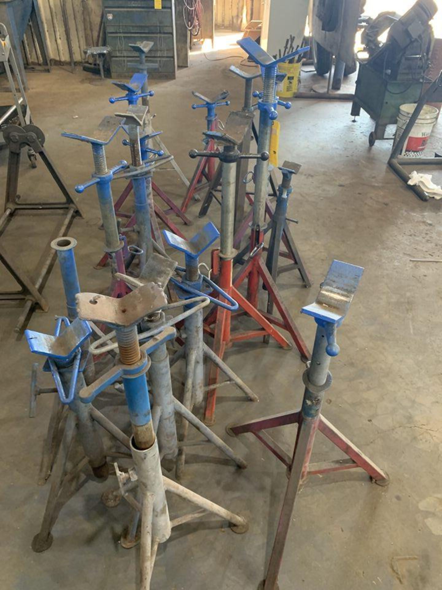 Lot of Assorted Pipe Holders and Stands