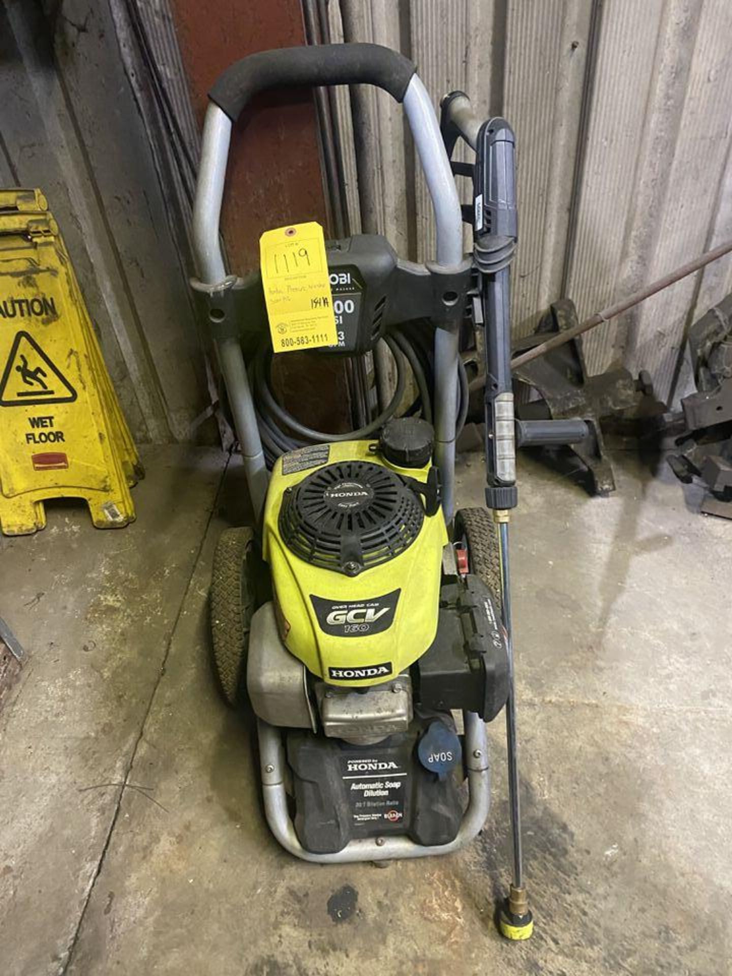 3000 PSI Honda Pressure Washer - Image 2 of 2