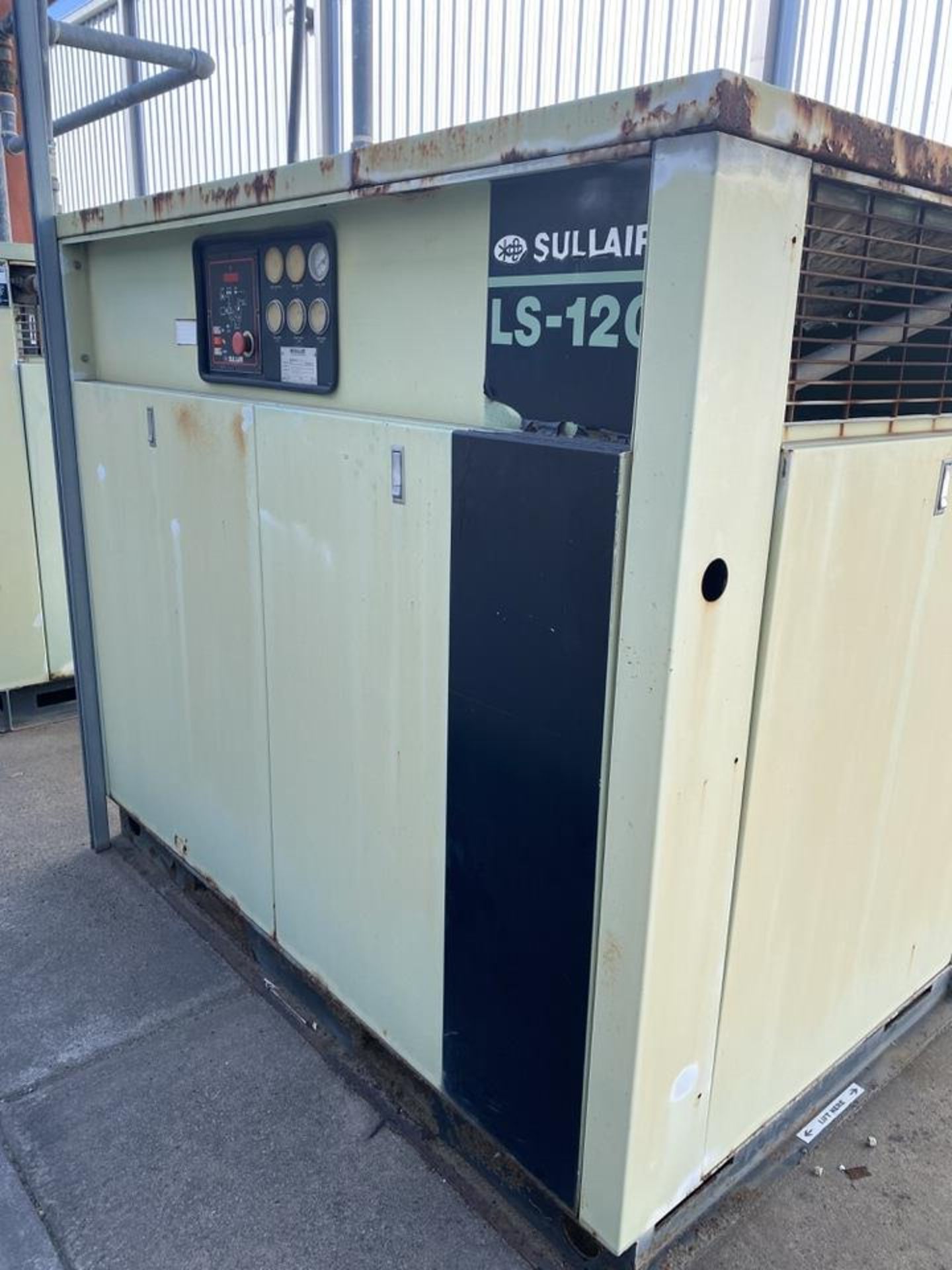 Sullair Model LS12050H/A Air Compressor with Air Dryer - Image 3 of 4