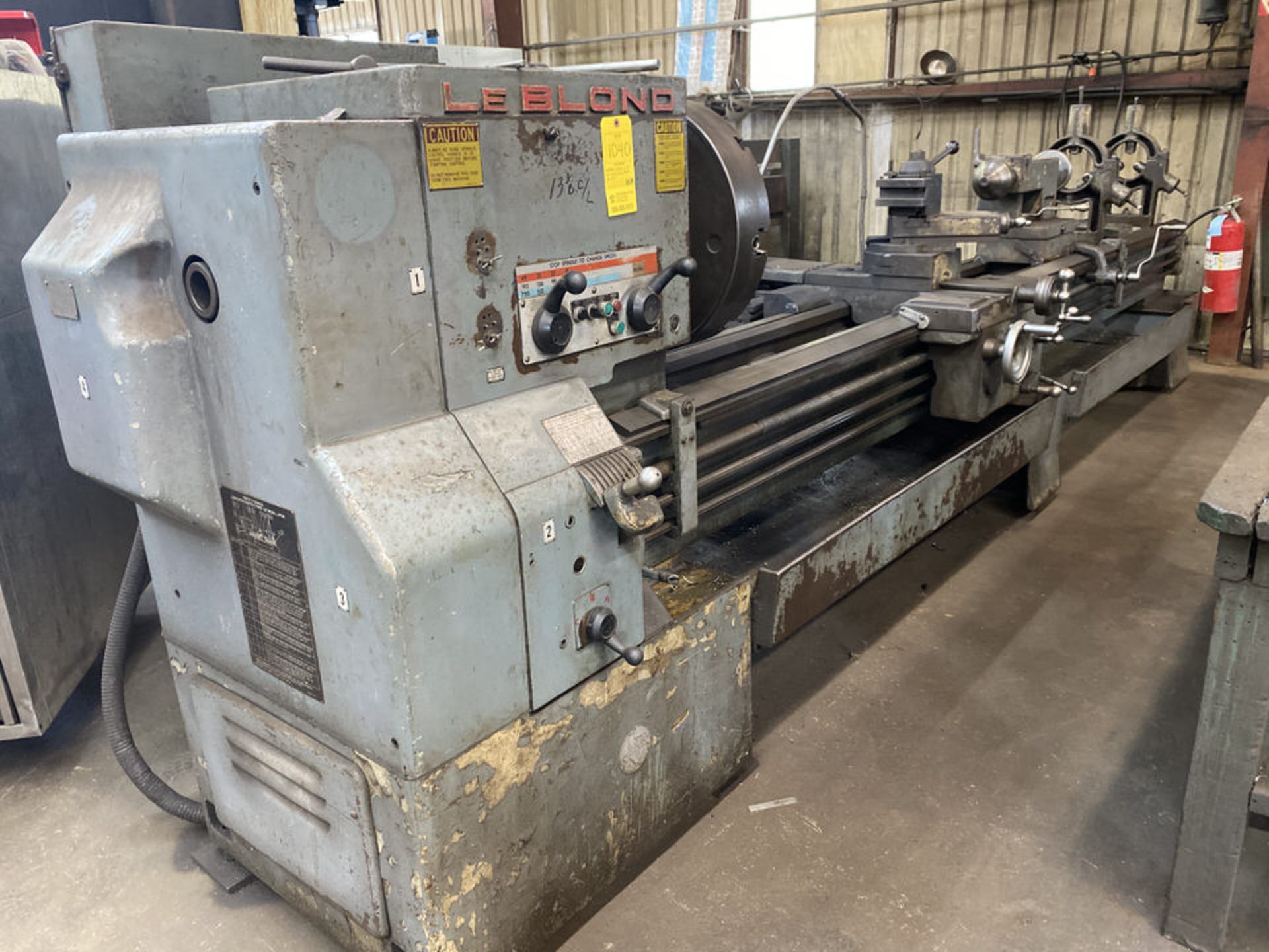 24” x 130” LeBlond Engine Lathe