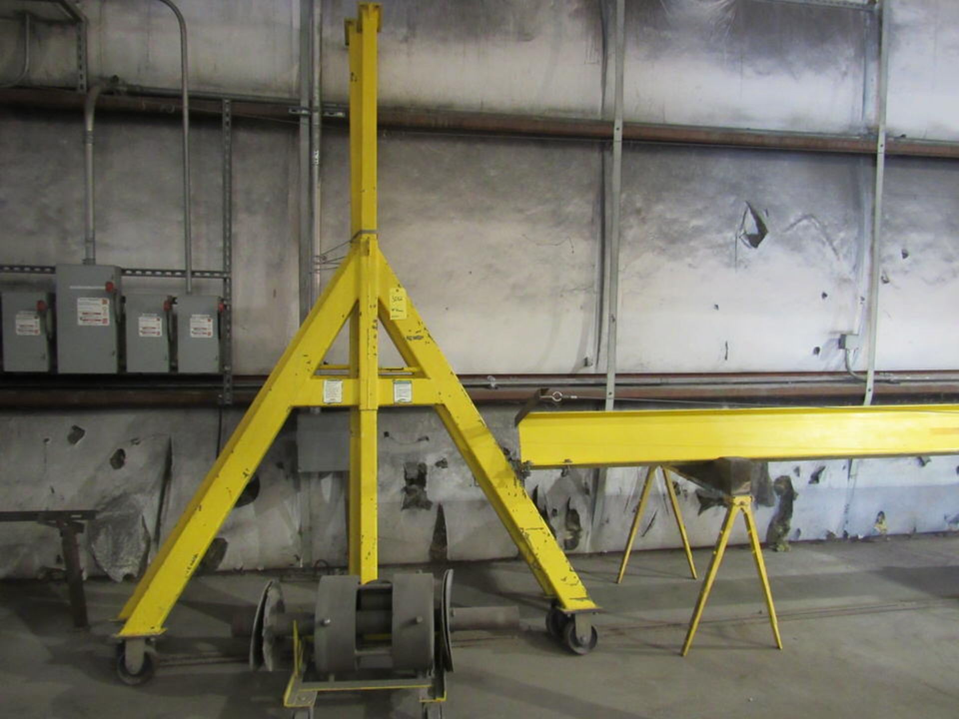 2 Ton Spanco "A" Frame Crane on casters - Image 3 of 5