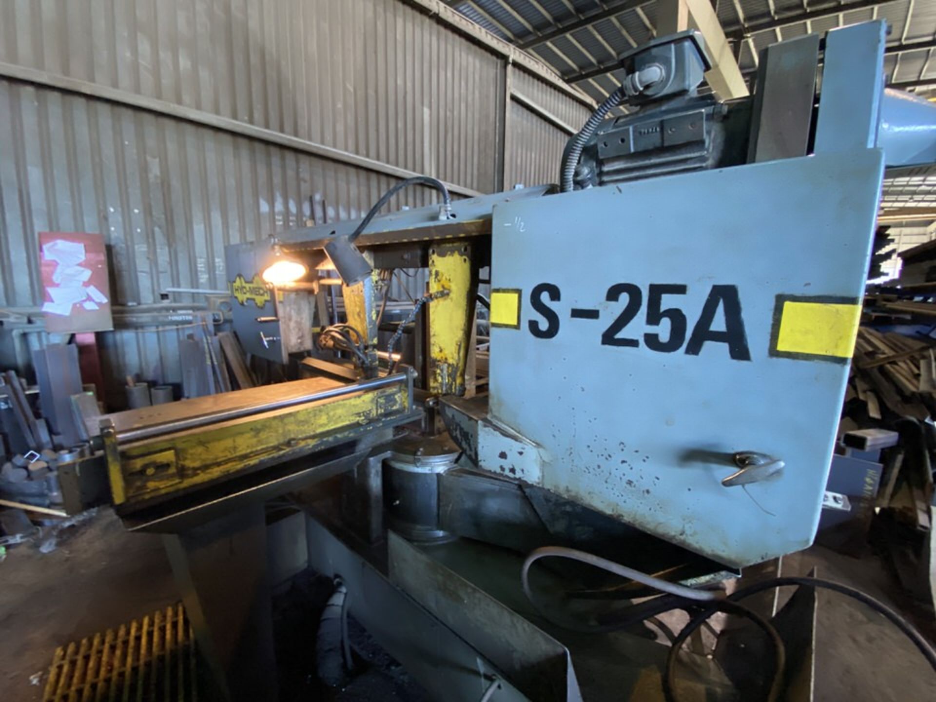 Hyd-Mech Model S25A Automatic Horizontal Bandsaw - Image 6 of 16