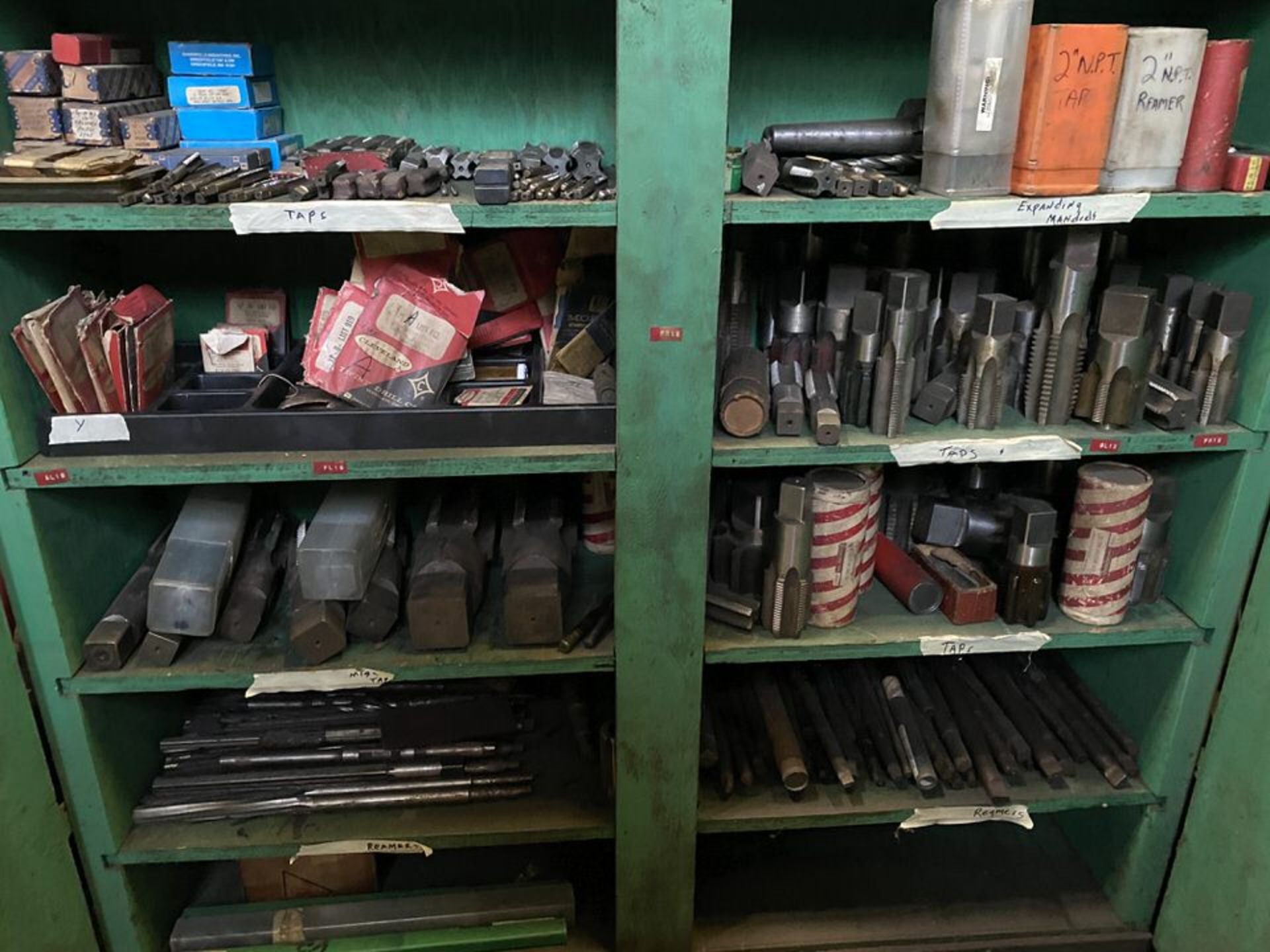 2 Door Cabinet with Contents (tooling, drill bits, etc.) - Image 5 of 6