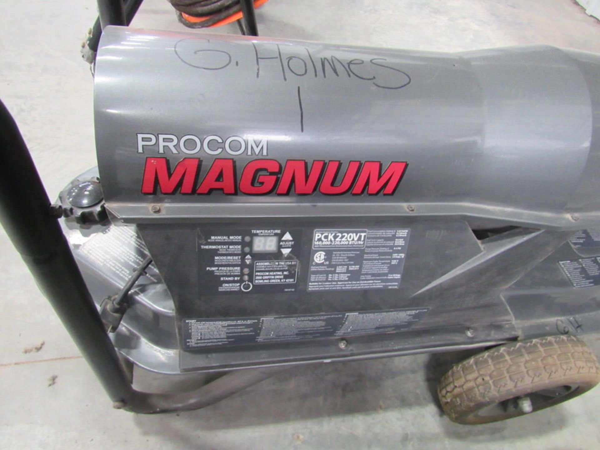 Lot of 6: Shop Heaters: (3) Procom Magnum, (3) Dayton - Image 2 of 5