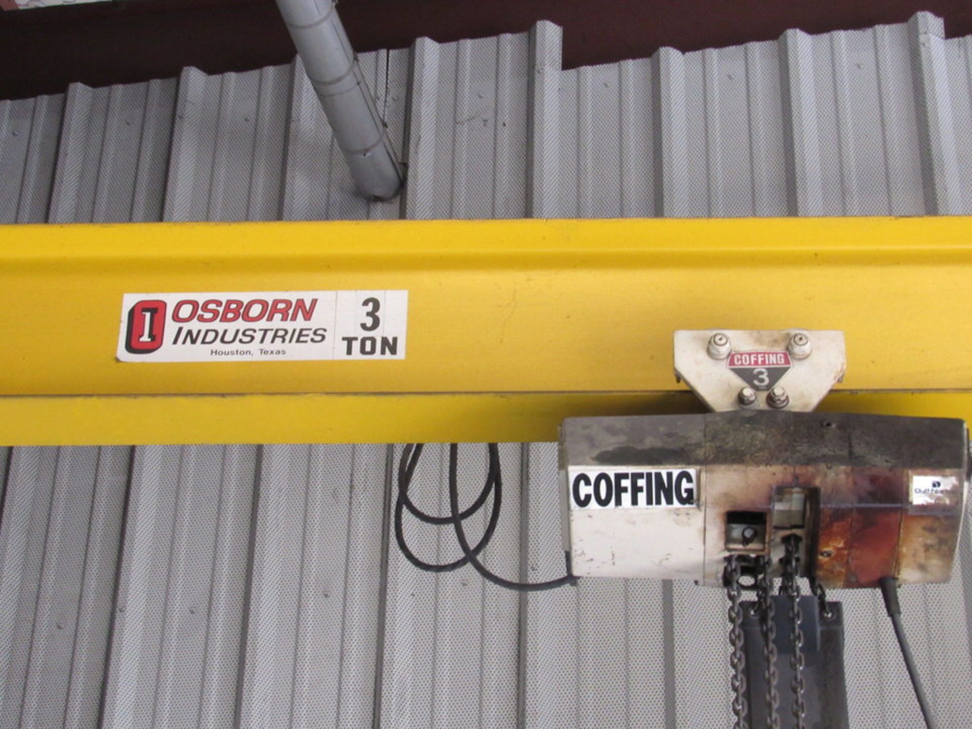 3 Ton Osborne Jib Crane - Image 2 of 2