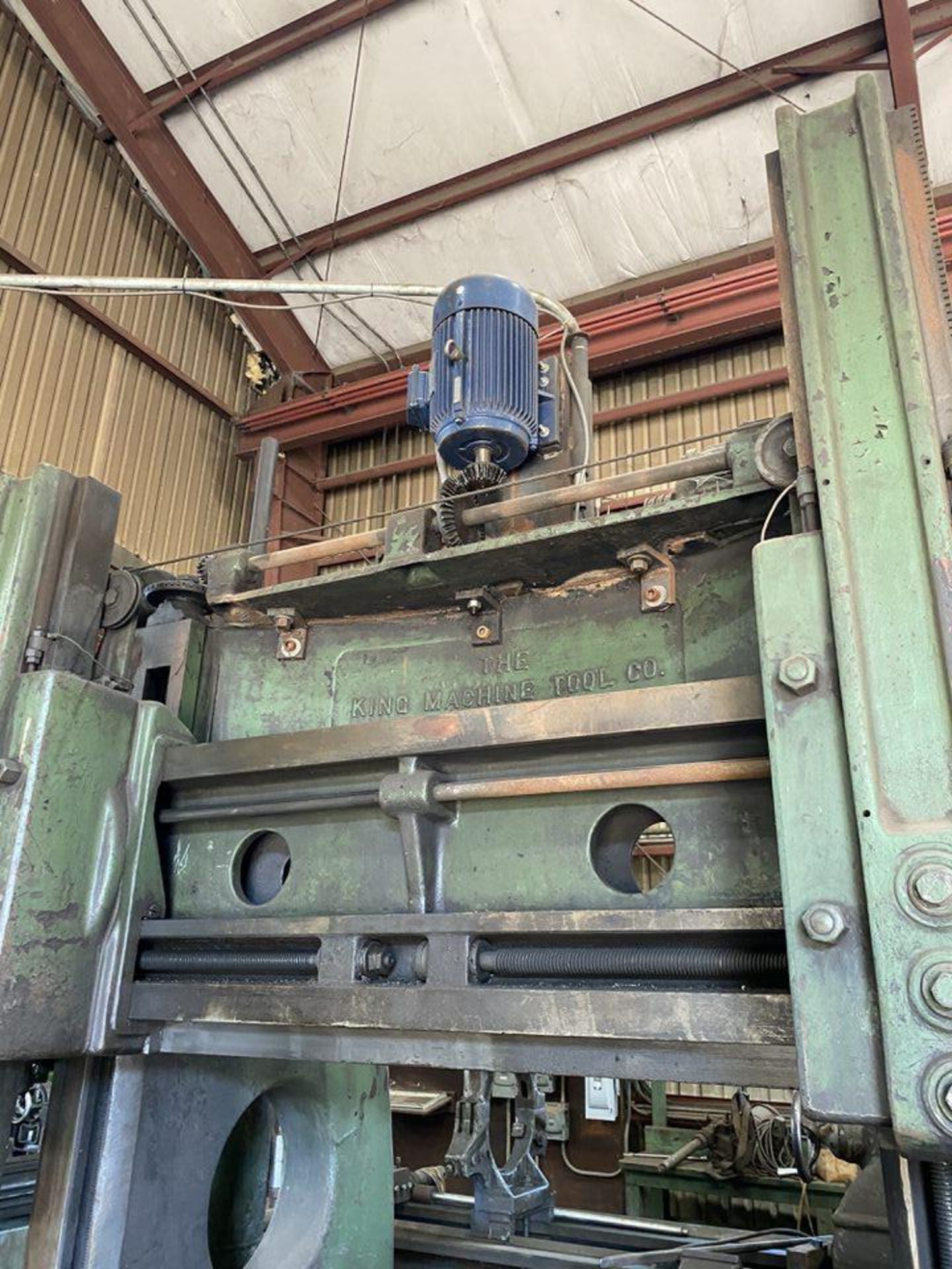 King Vertical Turret Lathe - Image 4 of 8