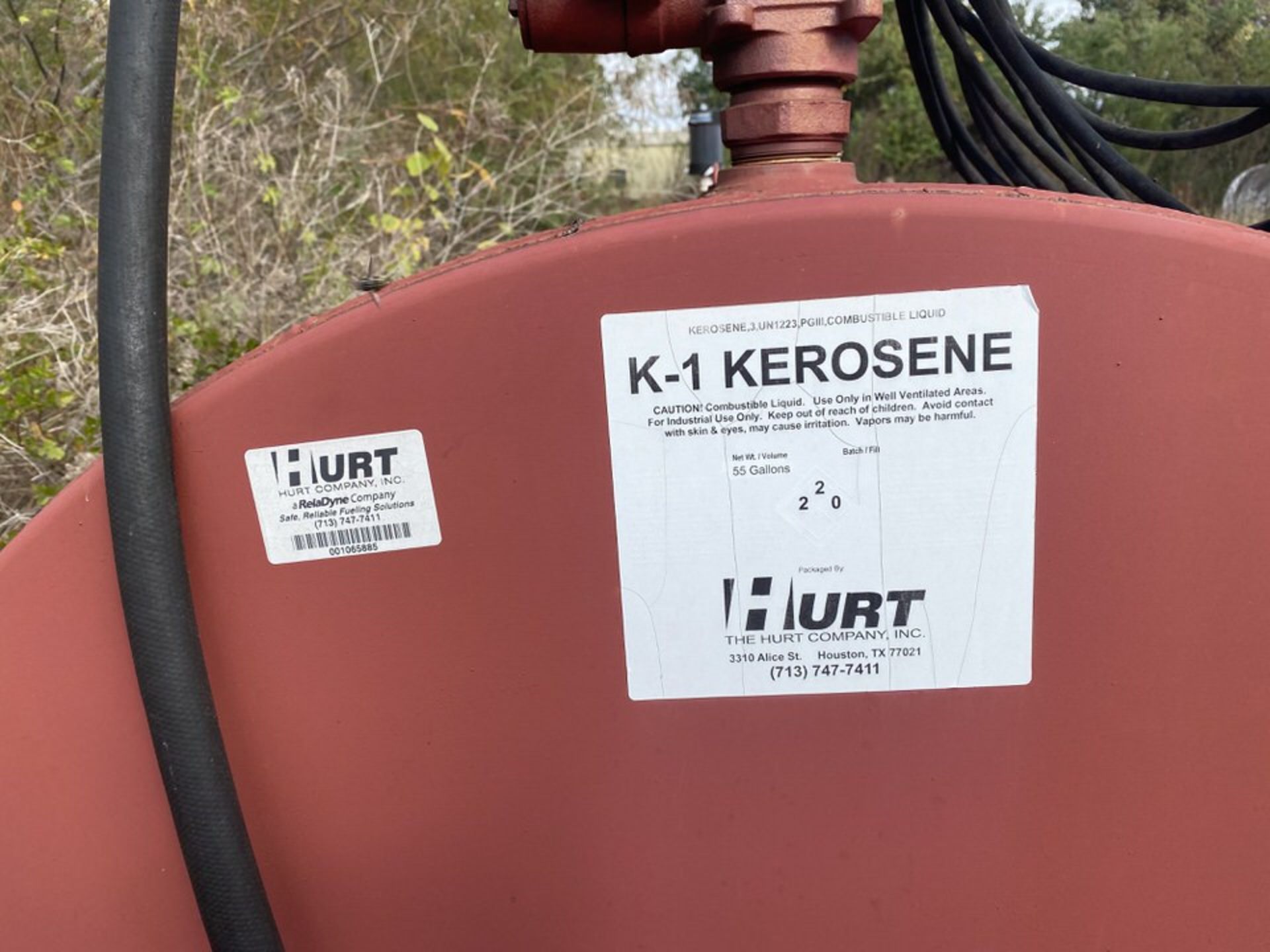 1000 Gallon K1 Kerosene Storage Tank - Image 3 of 9