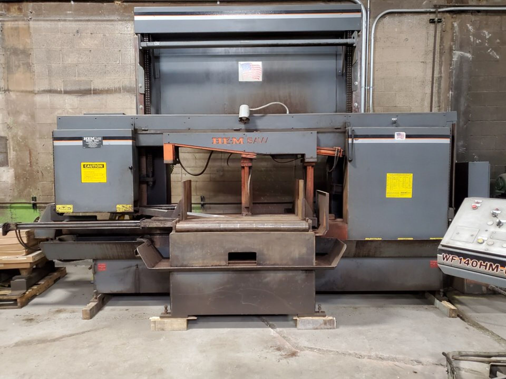 HEM SAW WF140 HM-DC HORIZONTAL BAND SAW (LOCATION: NORTH DAKOTA)