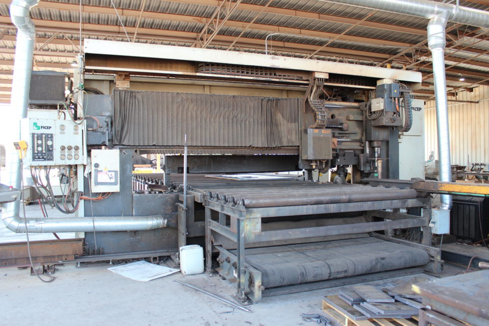 2005 FICEP TIPO B251 CNC PLATE PUNCHING, DRILLING & OXY-FUEL PROFILING LINE (LOCATION: ARIZONA) - Image 2 of 22