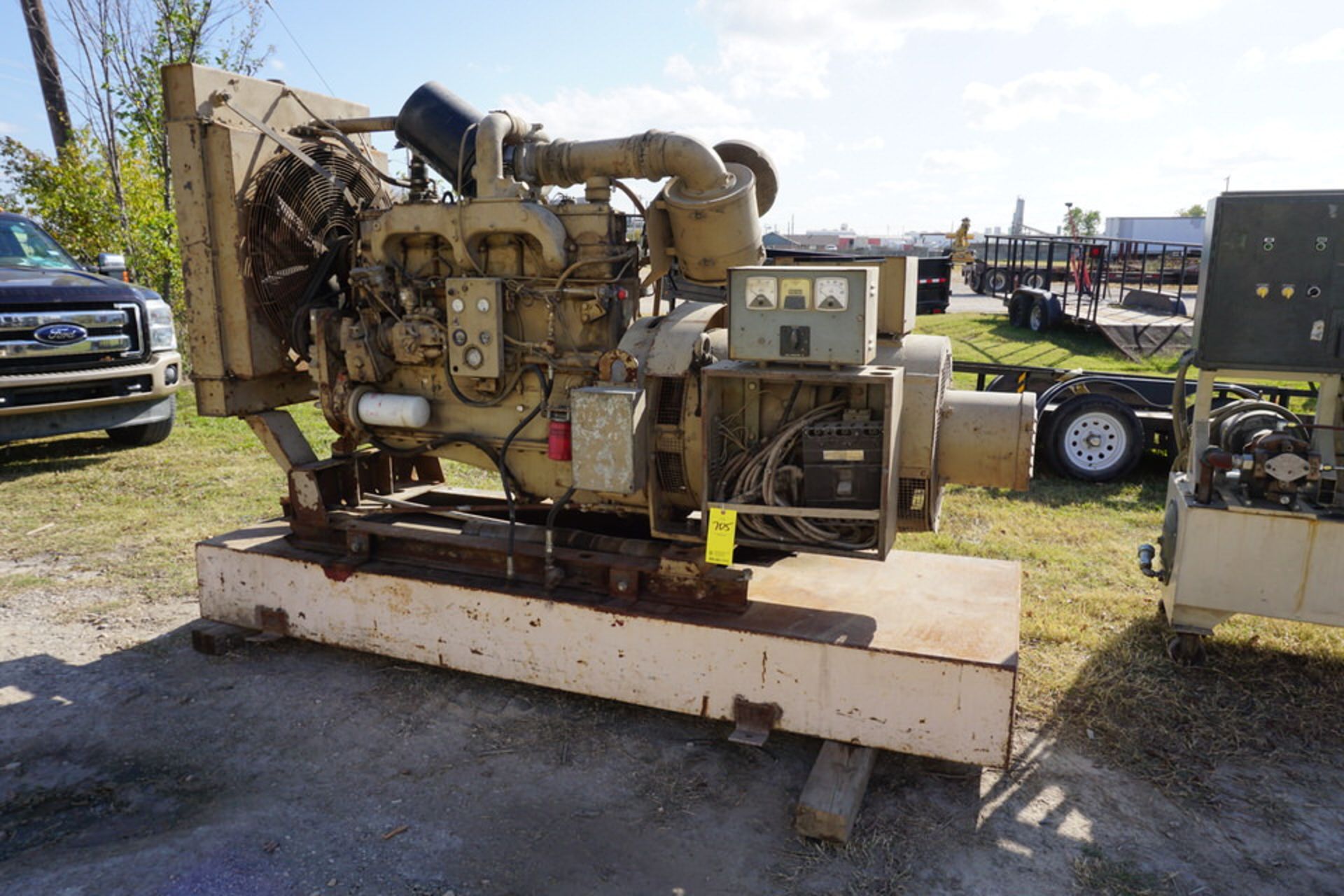 CUMMINS STANBY POWER AC GENERATOR, RPM: 800